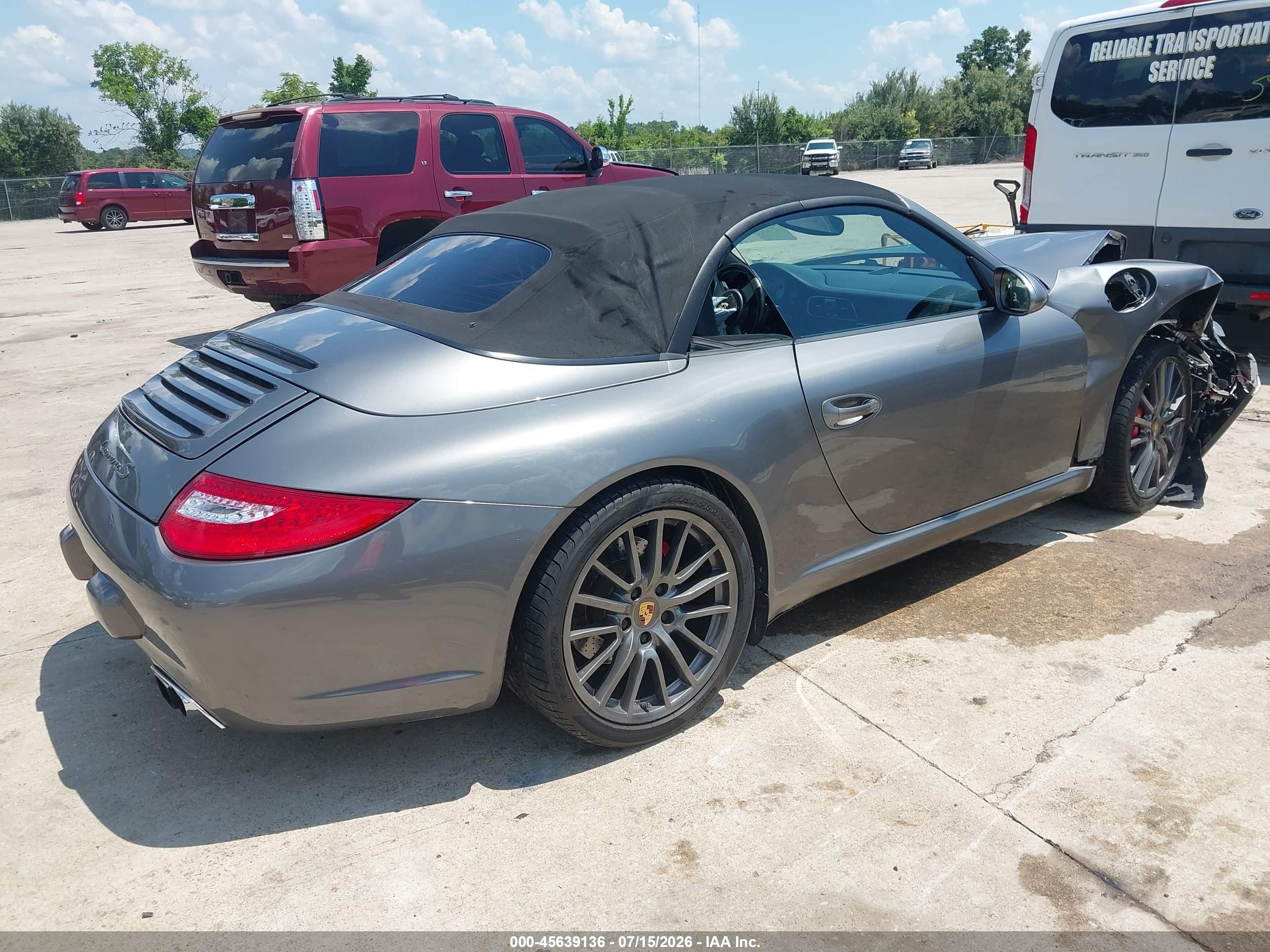 2009 Porsche 911 Carrera S Gray vin: WP0CB29979S755099