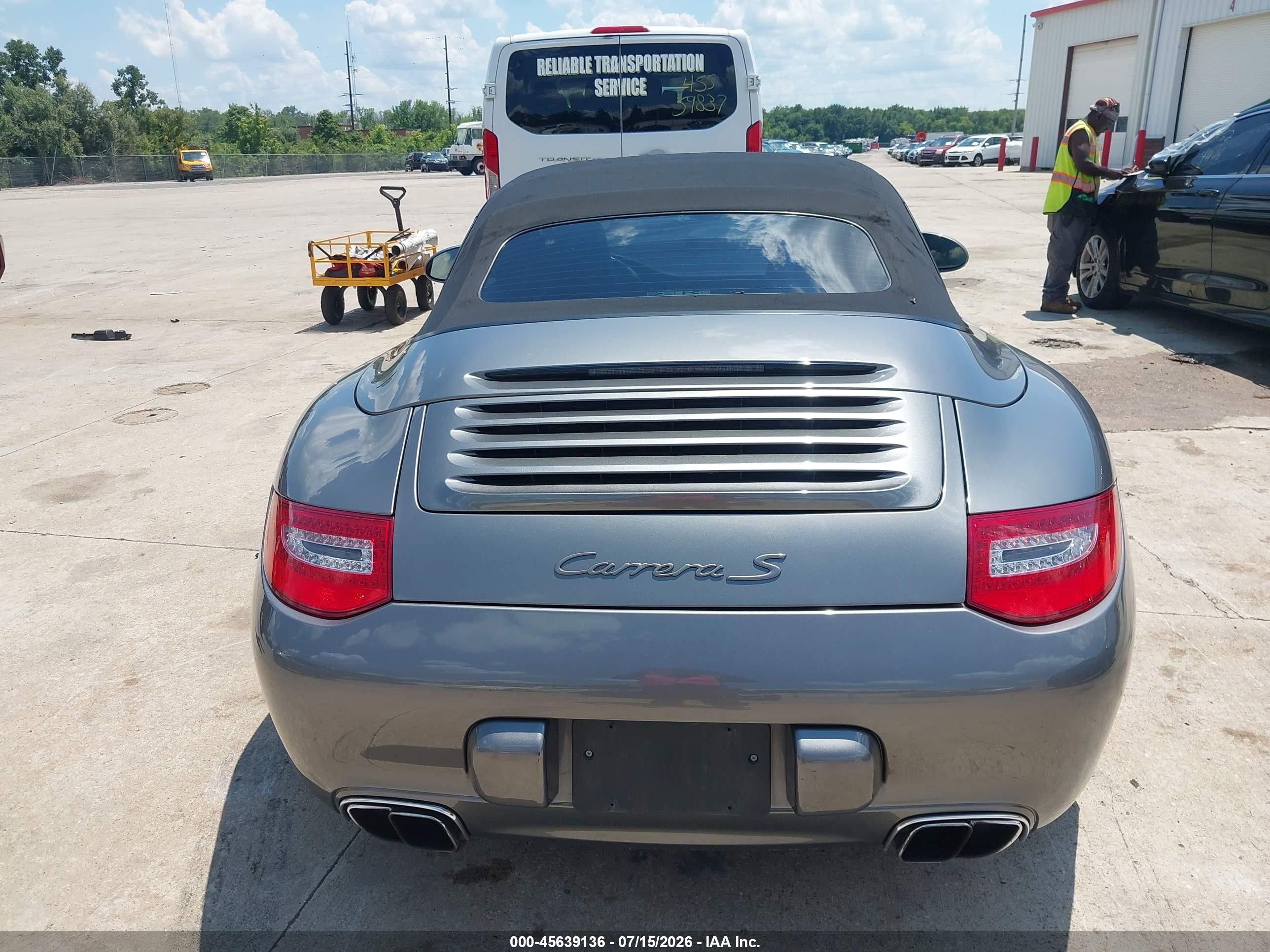 2009 Porsche 911 Carrera S Gray vin: WP0CB29979S755099