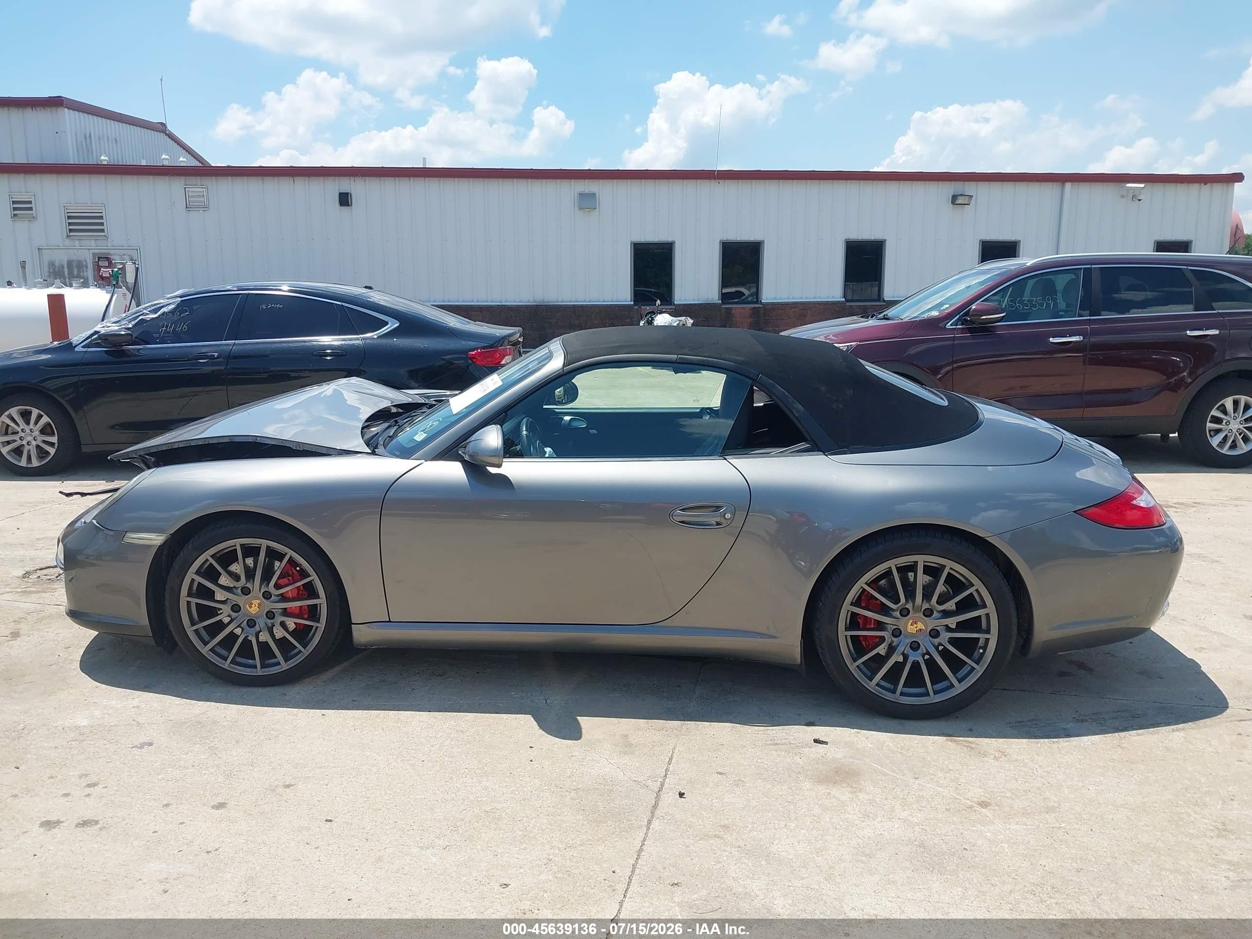 2009 Porsche 911 Carrera S Gray vin: WP0CB29979S755099