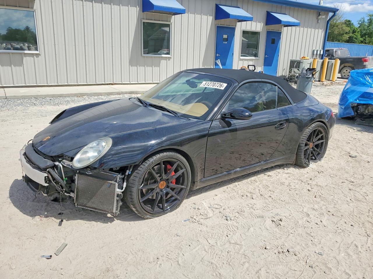 2008 Porsche 911 Carrera S Cabriolet Black vin: WP0CB29988S776512