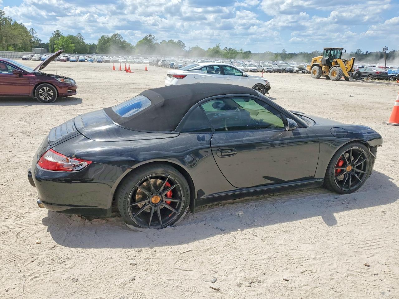 2008 Porsche 911 Carrera S Cabriolet Black vin: WP0CB29988S776512