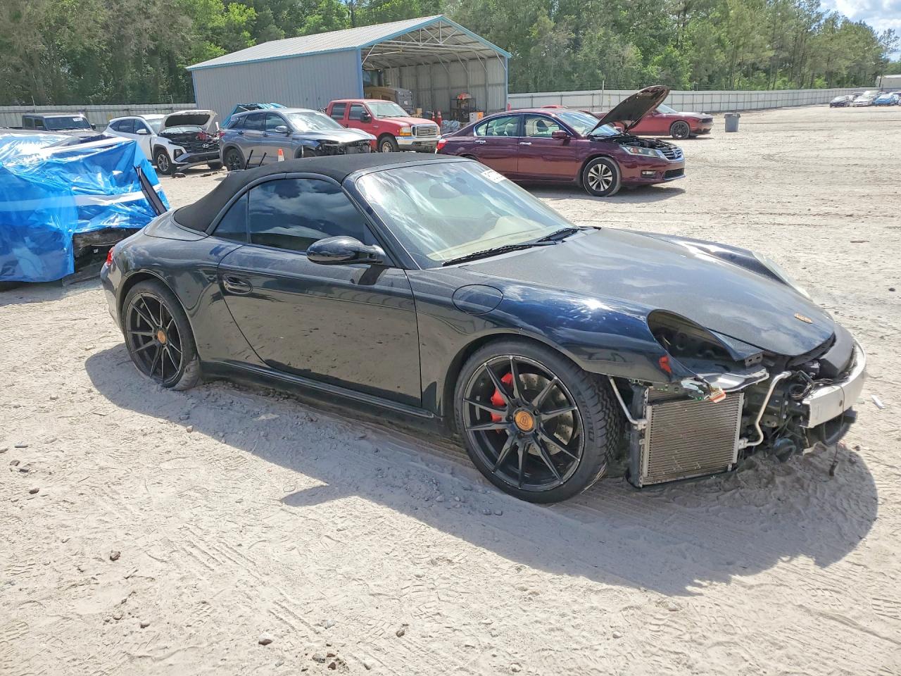 2008 Porsche 911 Carrera S Cabriolet Black vin: WP0CB29988S776512