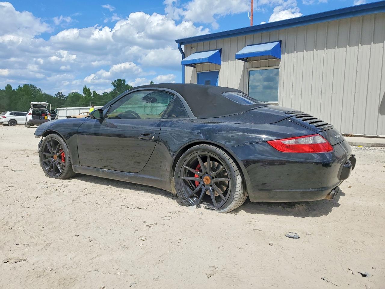 2008 Porsche 911 Carrera S Cabriolet Black vin: WP0CB29988S776512