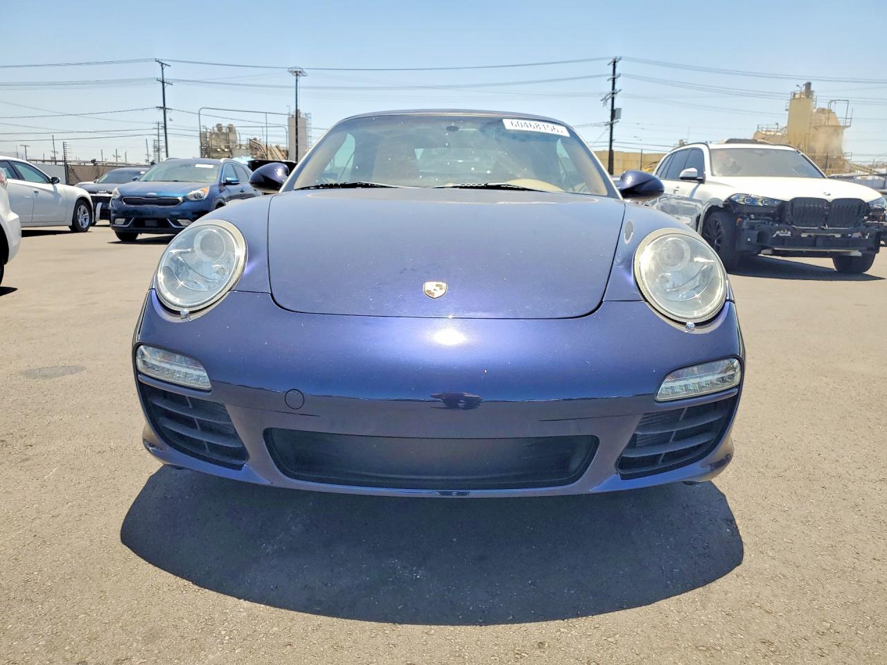 2009 Porsche 911 Carrera S Cabriolet/carrera 4s Blue vin: WP0CB29999S756304