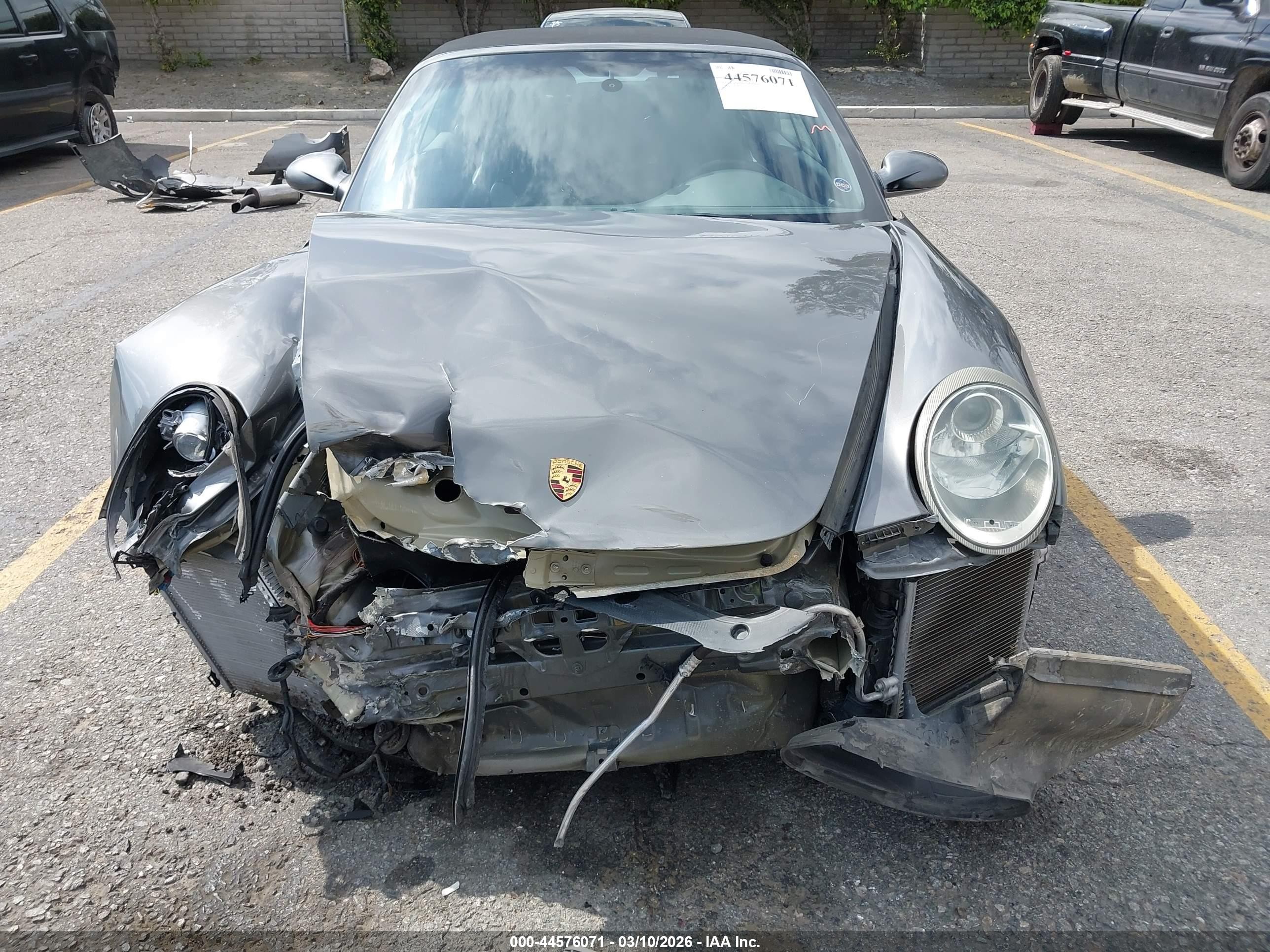 2008 Porsche 911 Carrera 4s/carrera S Gray vin: WP0CB299X8S777242