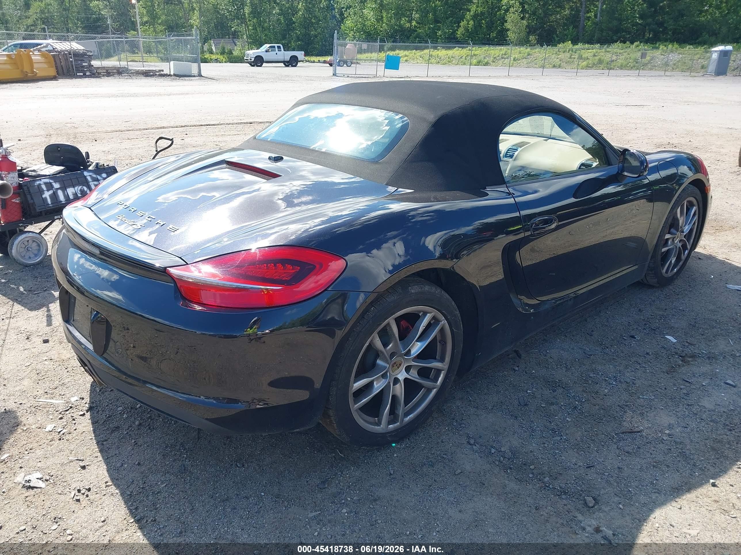 2014 Porsche Boxster S Black vin: WP0CB2A80ES141086