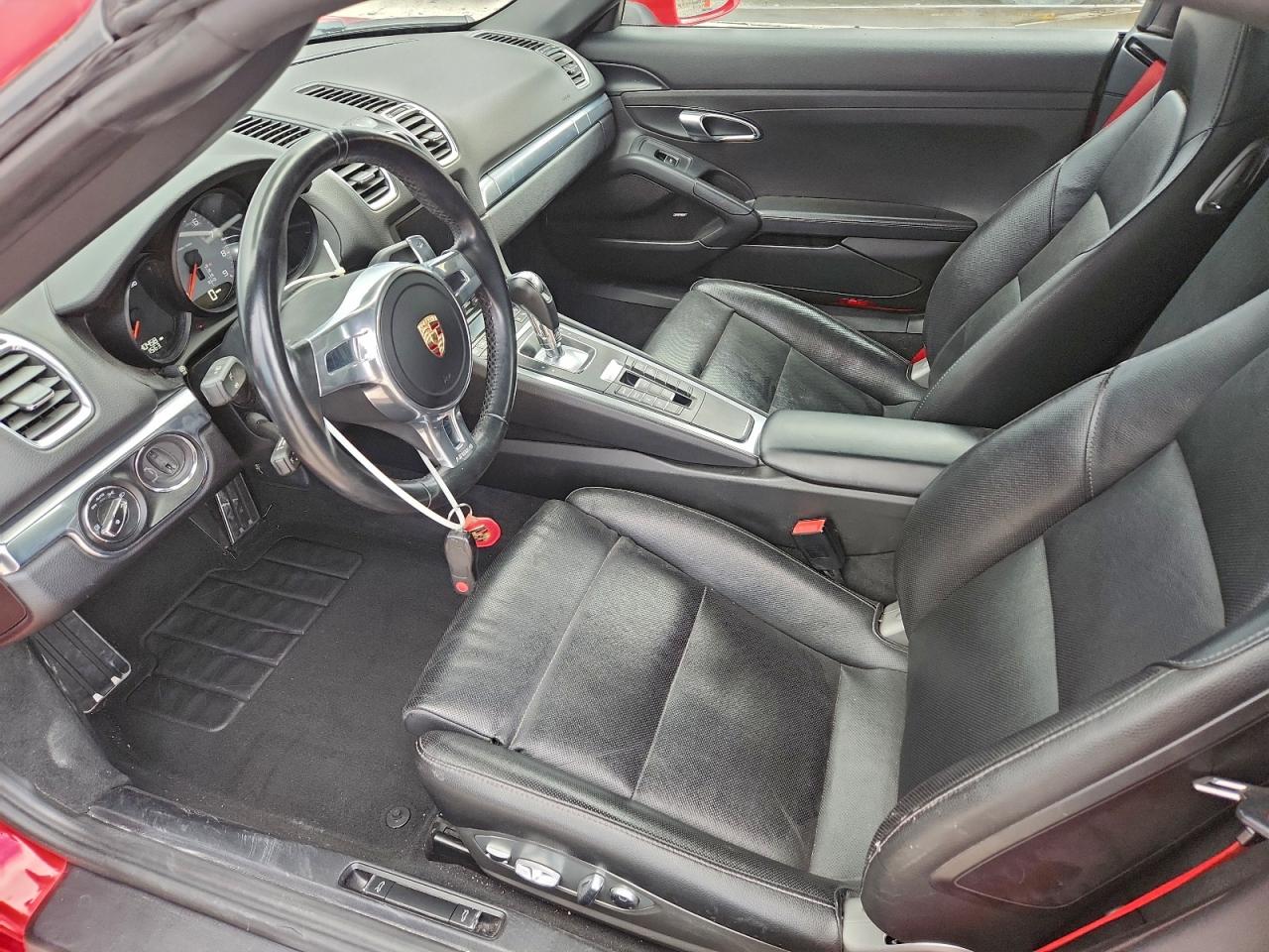 2014 Porsche Boxster S Красный vin: WP0CB2A81ES140920