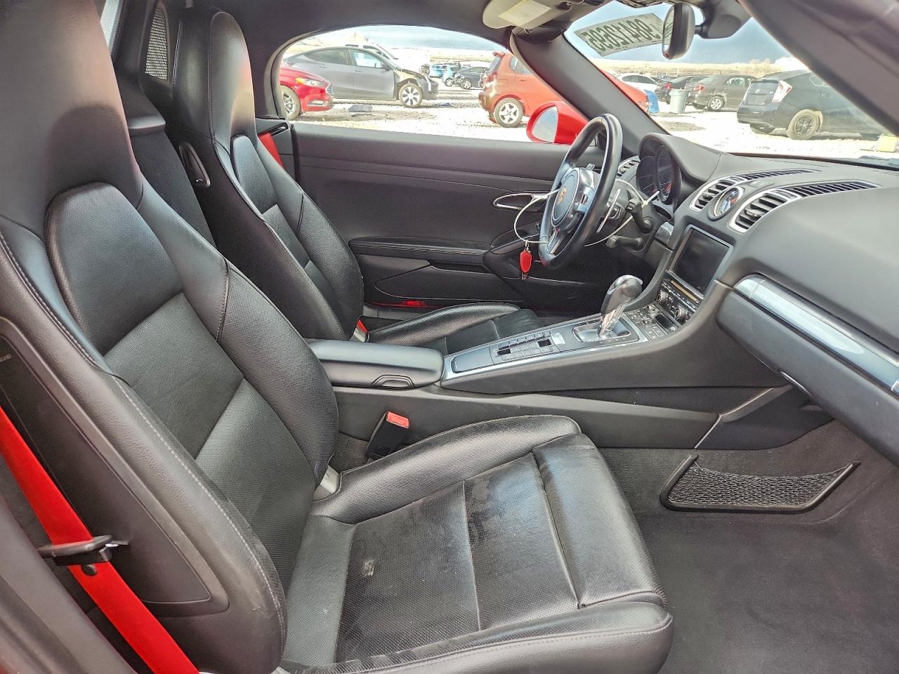 2014 Porsche Boxster S Красный vin: WP0CB2A81ES140920