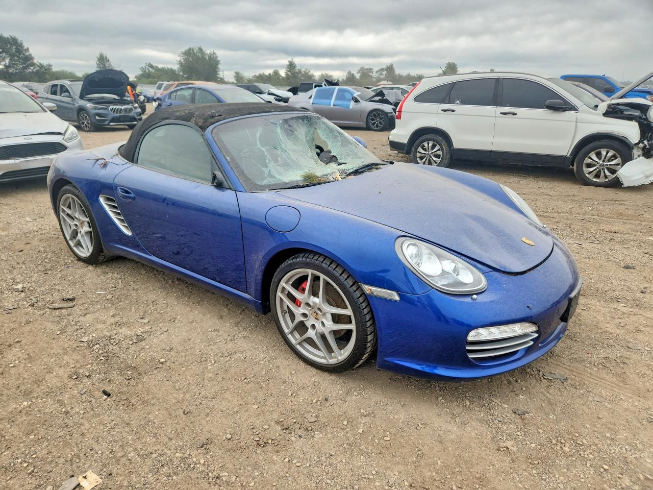 2011 Porsche Boxster S Blue vin: WP0CB2A82BS730202