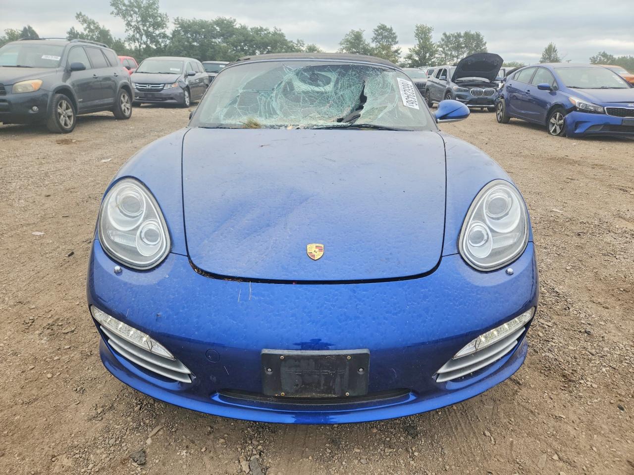 2011 Porsche Boxster S Blue vin: WP0CB2A82BS730202