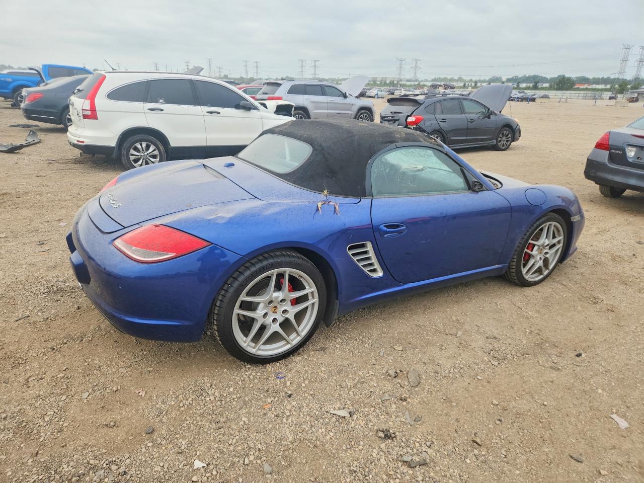 2011 Porsche Boxster S Blue vin: WP0CB2A82BS730202