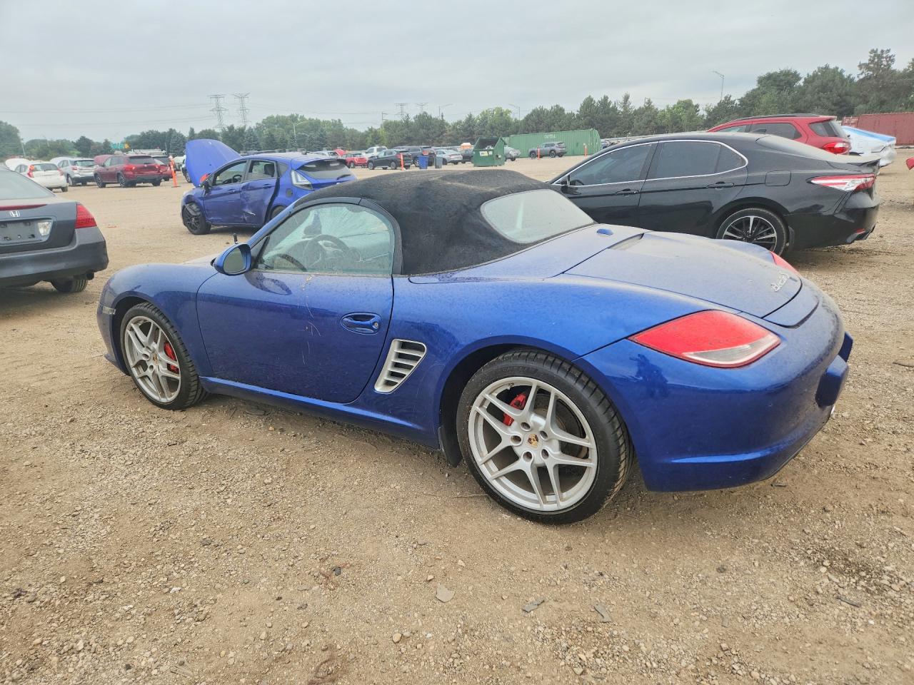 2011 Porsche Boxster S Blue vin: WP0CB2A82BS730202