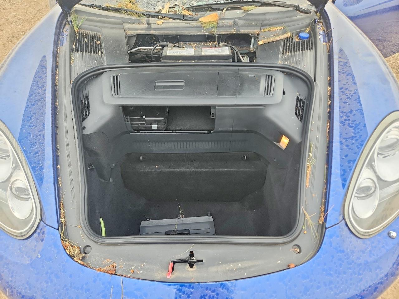 2011 Porsche Boxster S Blue vin: WP0CB2A82BS730202