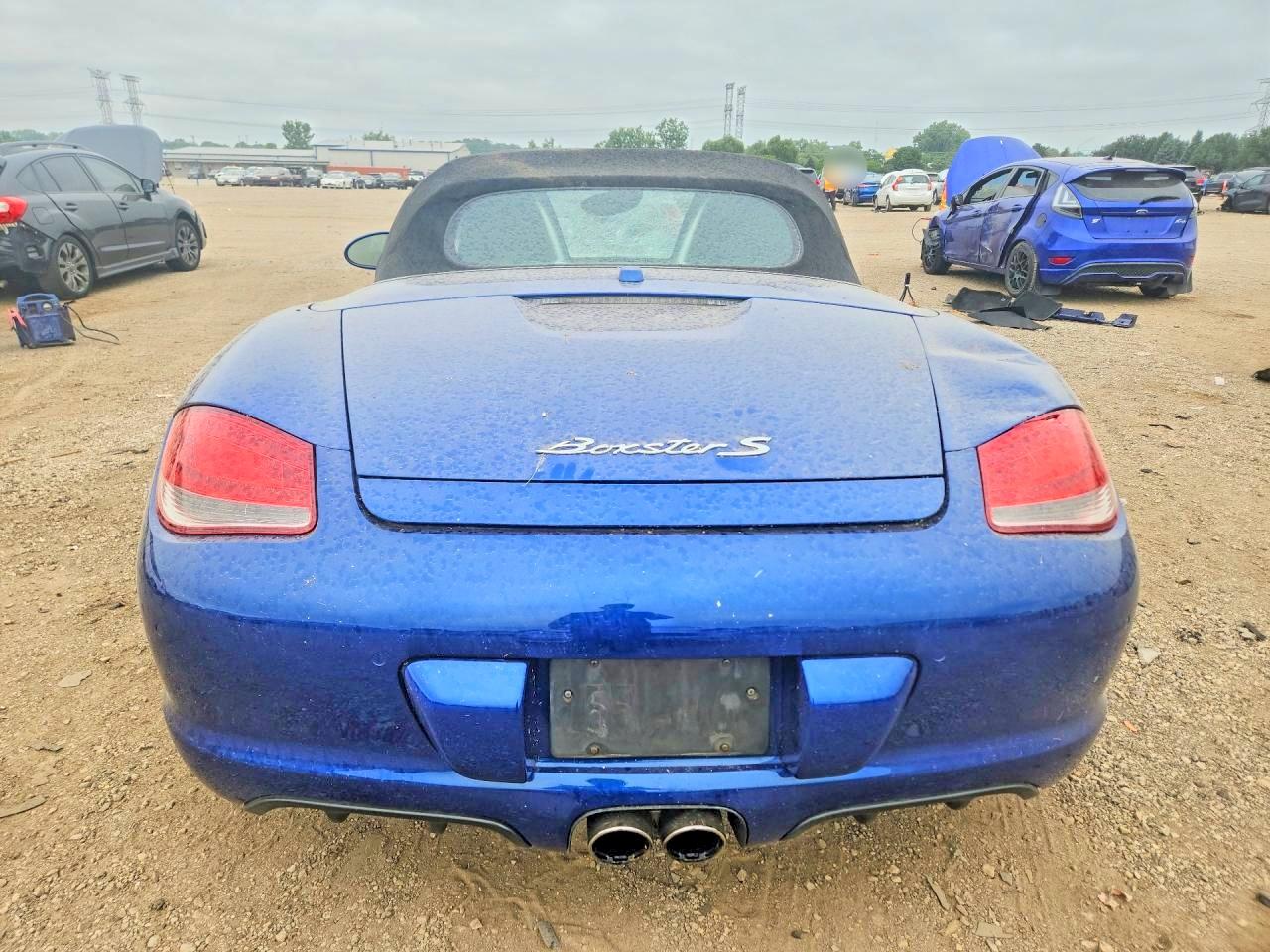 2011 Porsche Boxster S Blue vin: WP0CB2A82BS730202