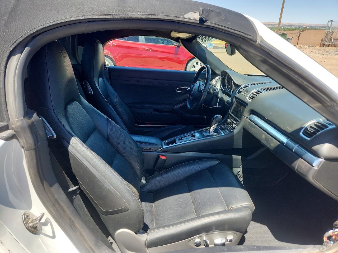 2014 Porsche Boxster S White vin: WP0CB2A82ES141350