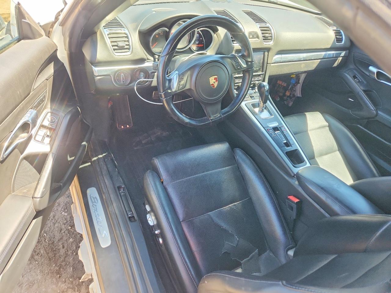 2014 Porsche Boxster S White vin: WP0CB2A82ES141350