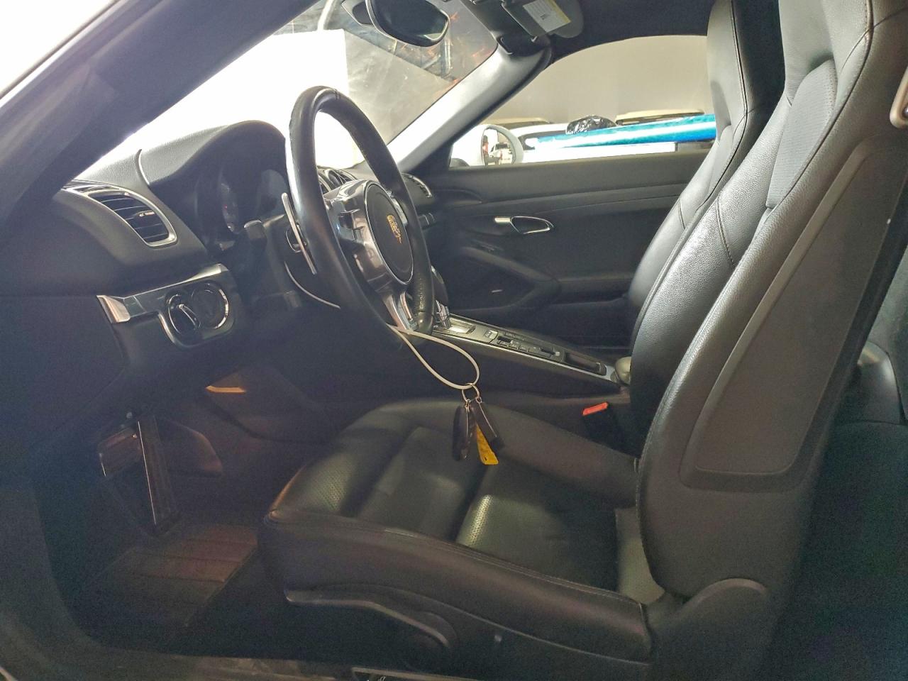 2014 Porsche Boxster S White vin: WP0CB2A83ES140787