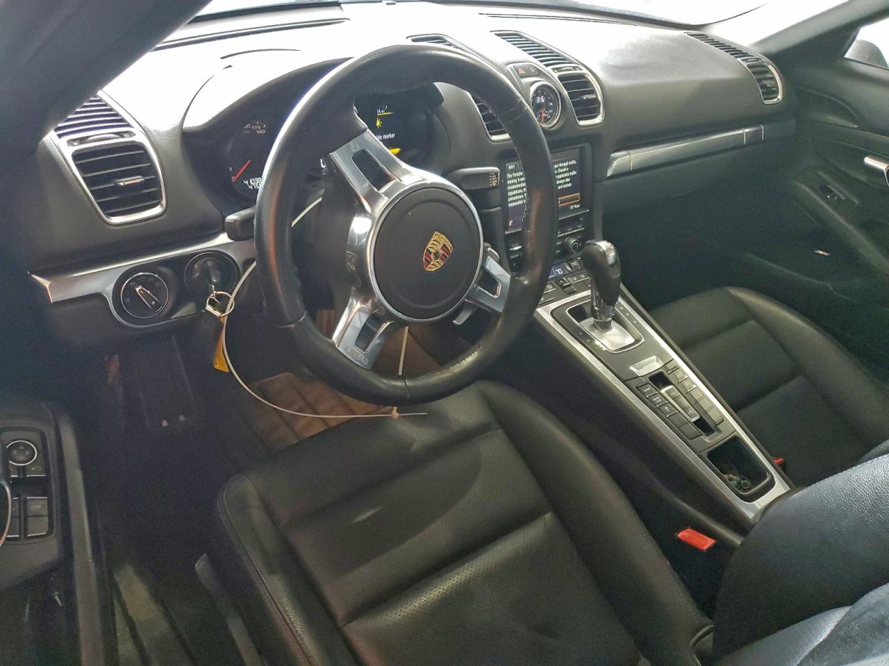 2014 Porsche Boxster S White vin: WP0CB2A83ES140787