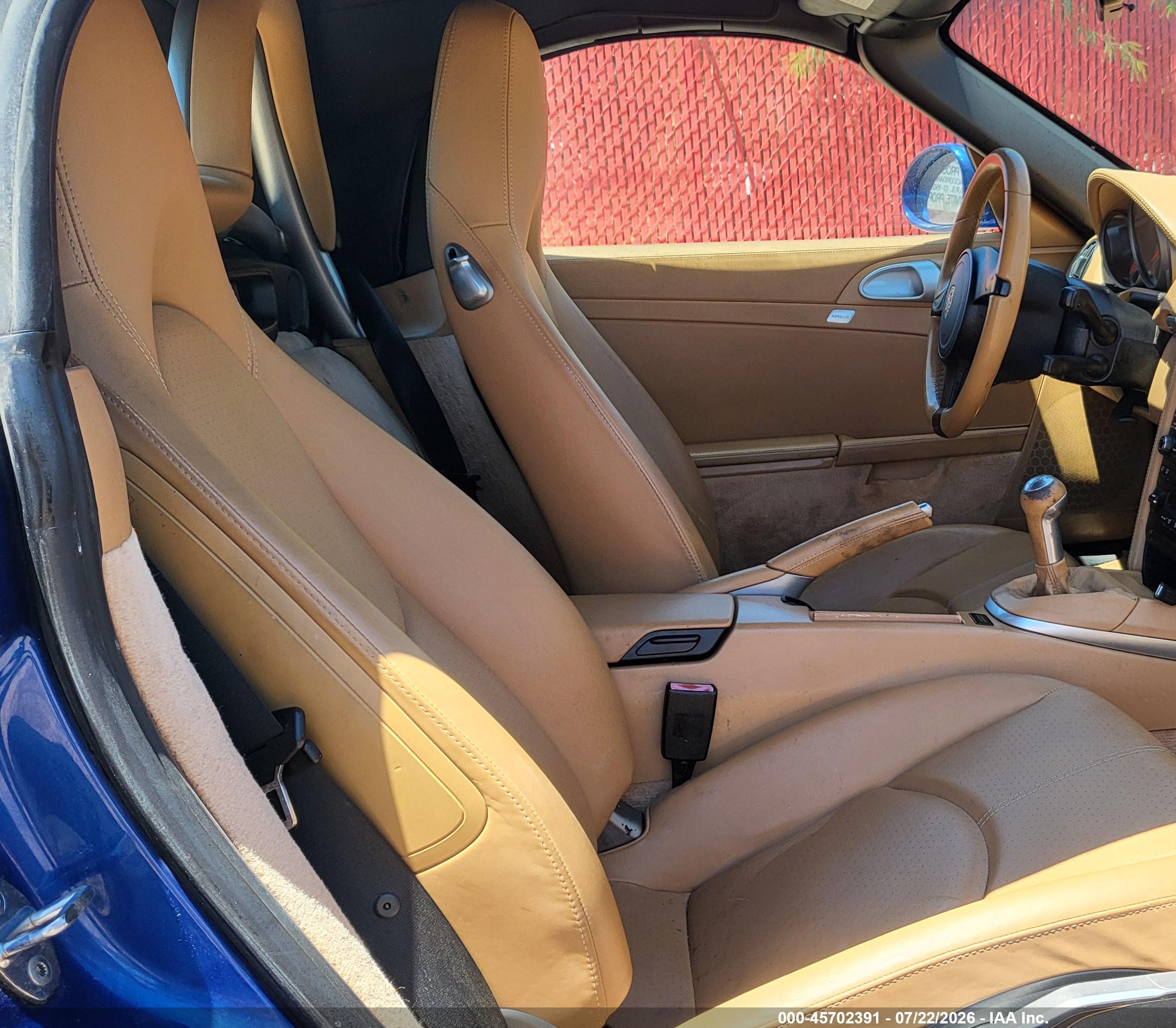 2011 Porsche Boxster S Blue vin: WP0CB2A84BS730153