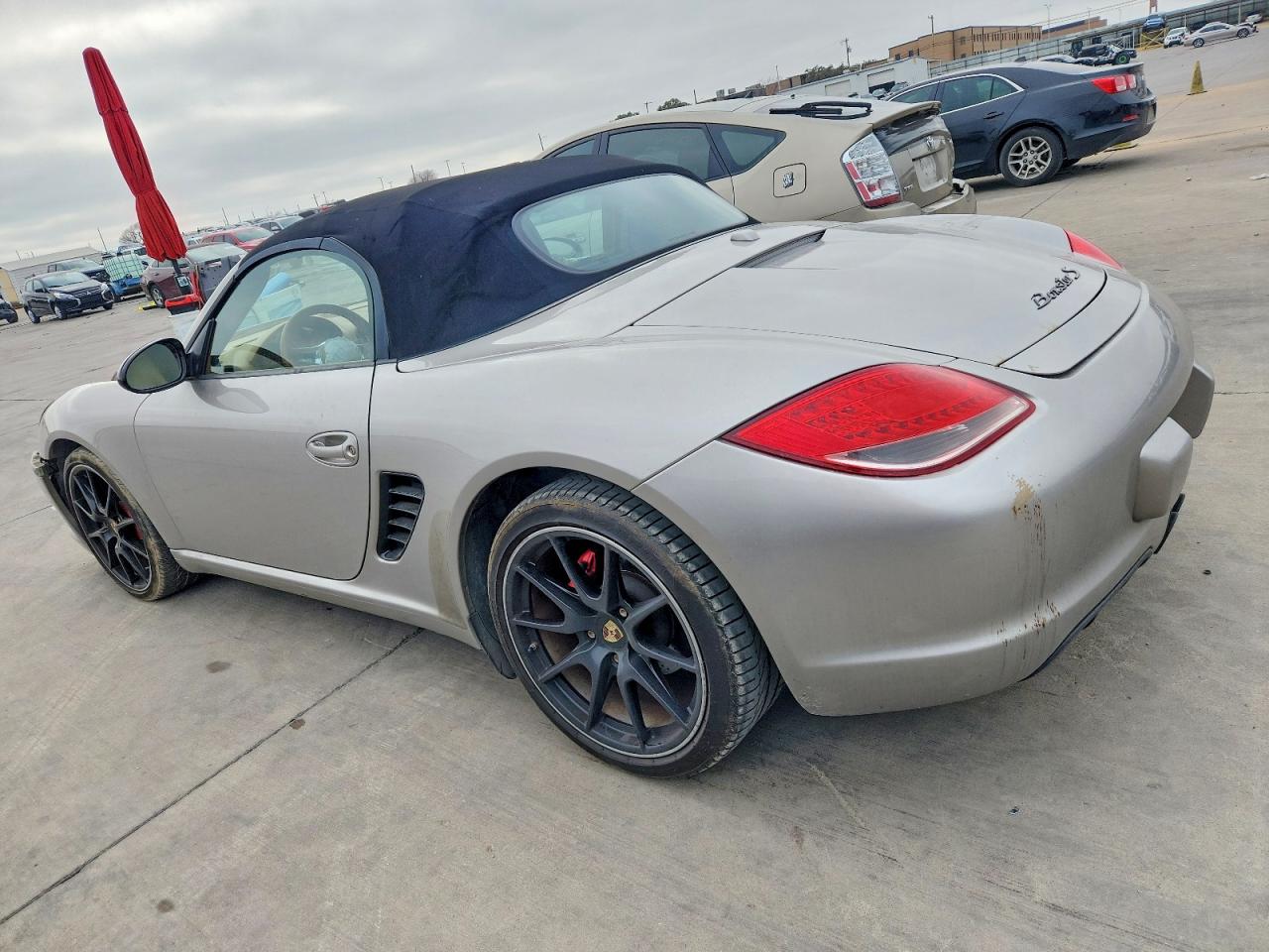 2012 Porsche Boxster S Black Серебряный vin: WP0CB2A84CS730218