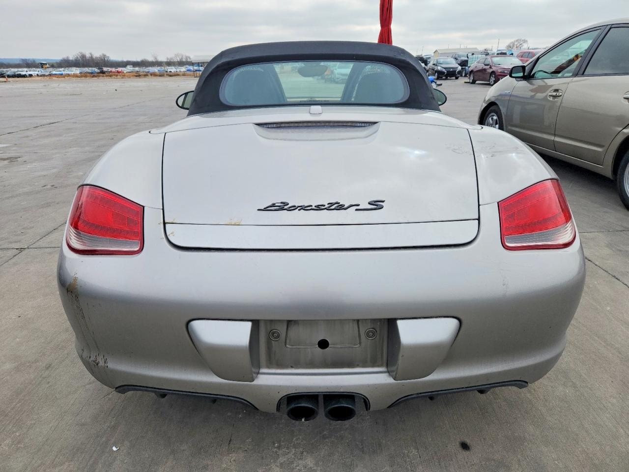 2012 Porsche Boxster S Black Серебряный vin: WP0CB2A84CS730218