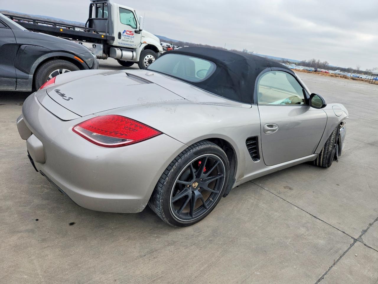 2012 Porsche Boxster S Black Серебряный vin: WP0CB2A84CS730218