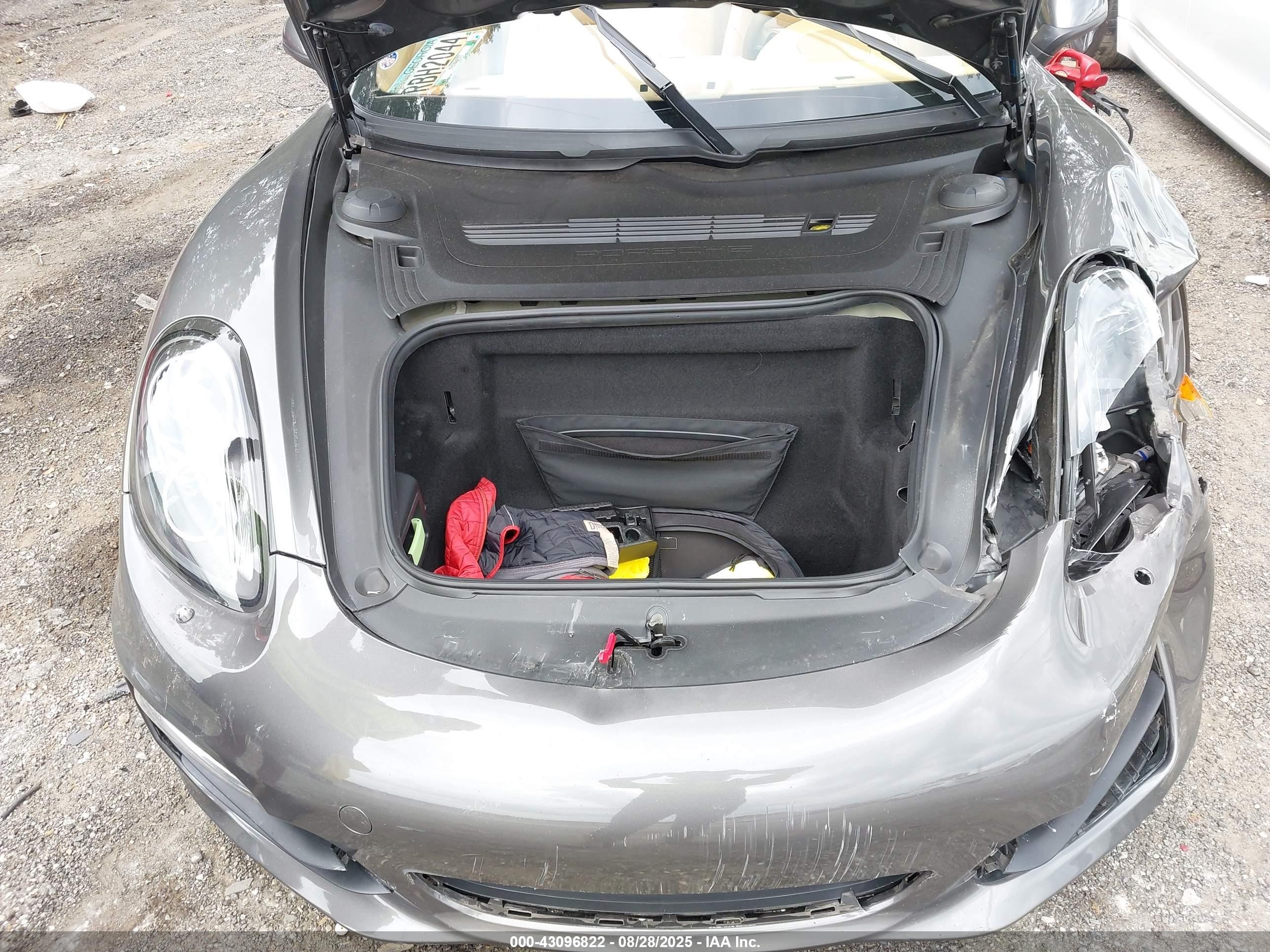 2014 Porsche Boxster S Gray vin: WP0CB2A84EK140412