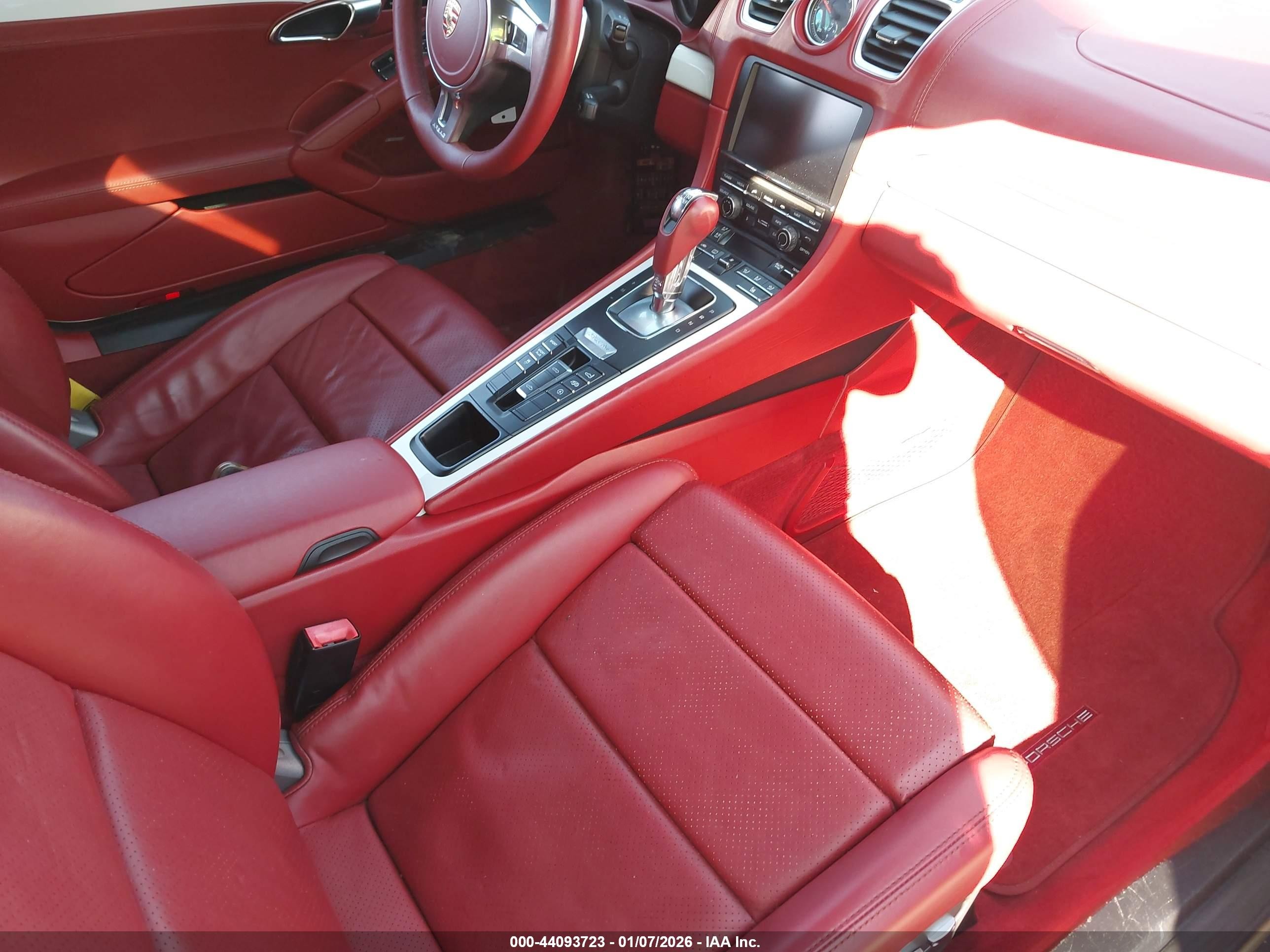 2014 Porsche Boxster S Белый vin: WP0CB2A84ES140460