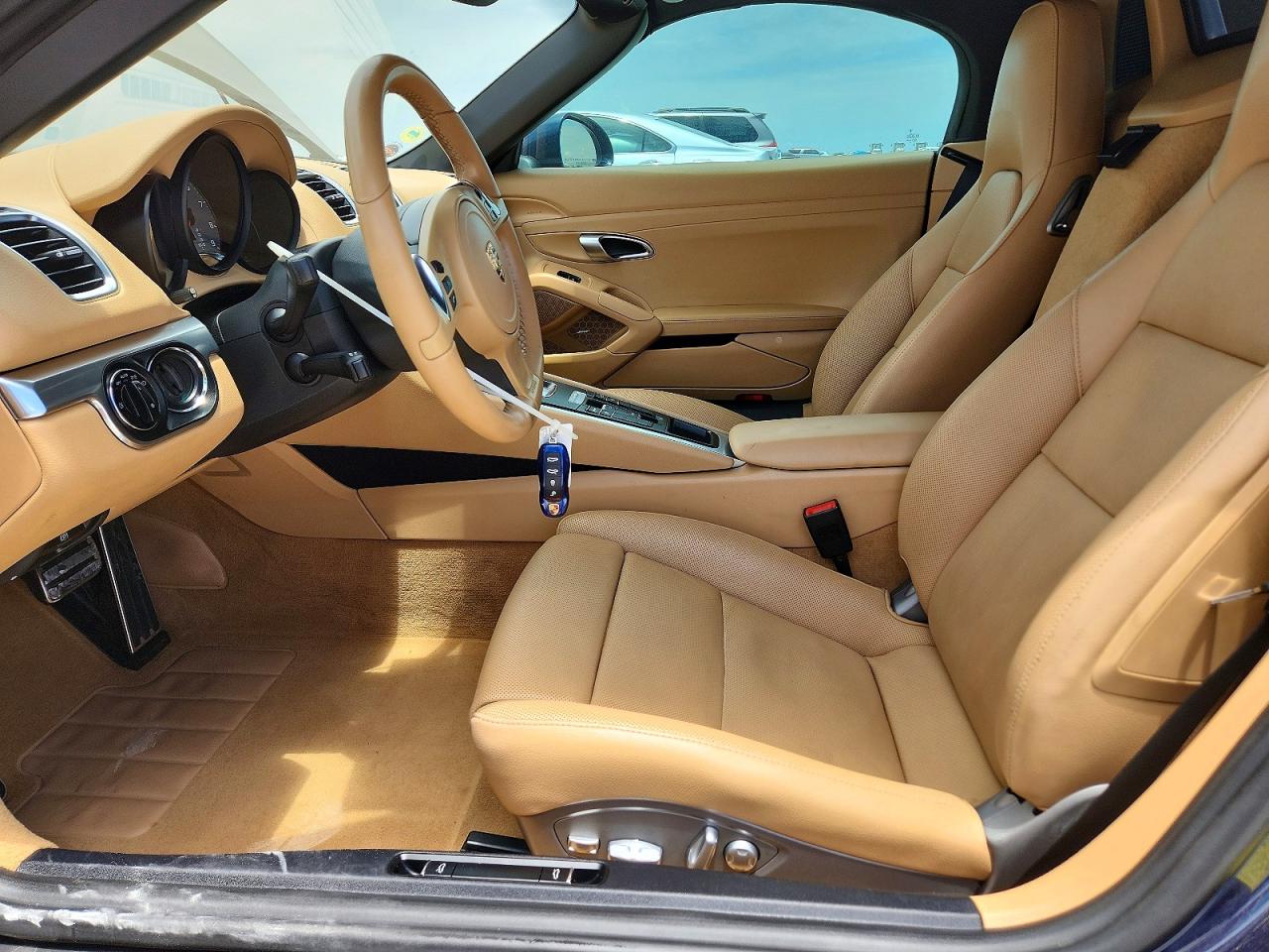 2014 Porsche Boxster S Blue vin: WP0CB2A85EK140113