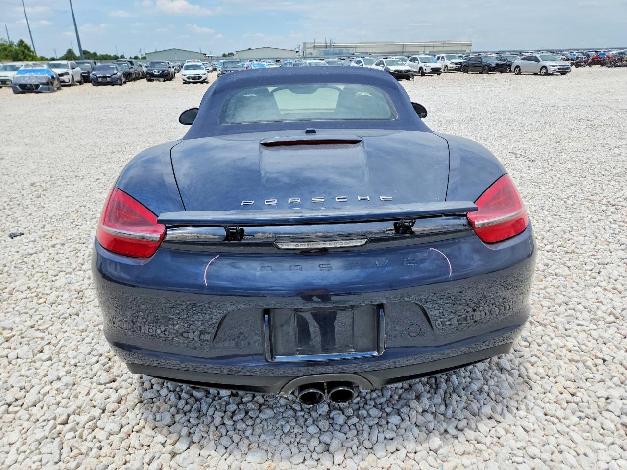 2014 Porsche Boxster S Blue vin: WP0CB2A85EK140113