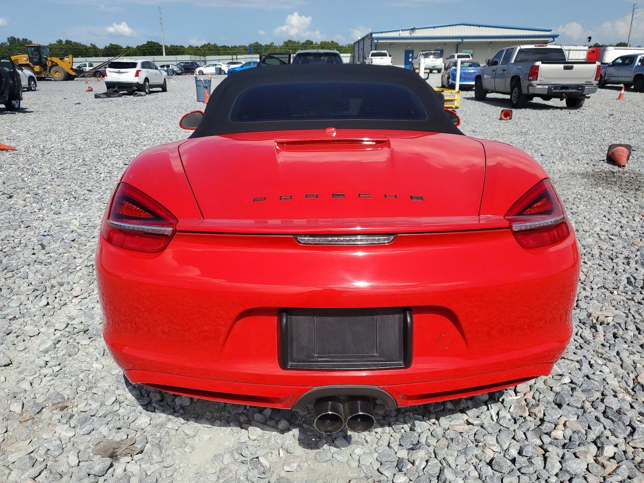 2013 Porsche Boxster S Red vin: WP0CB2A88DS133574