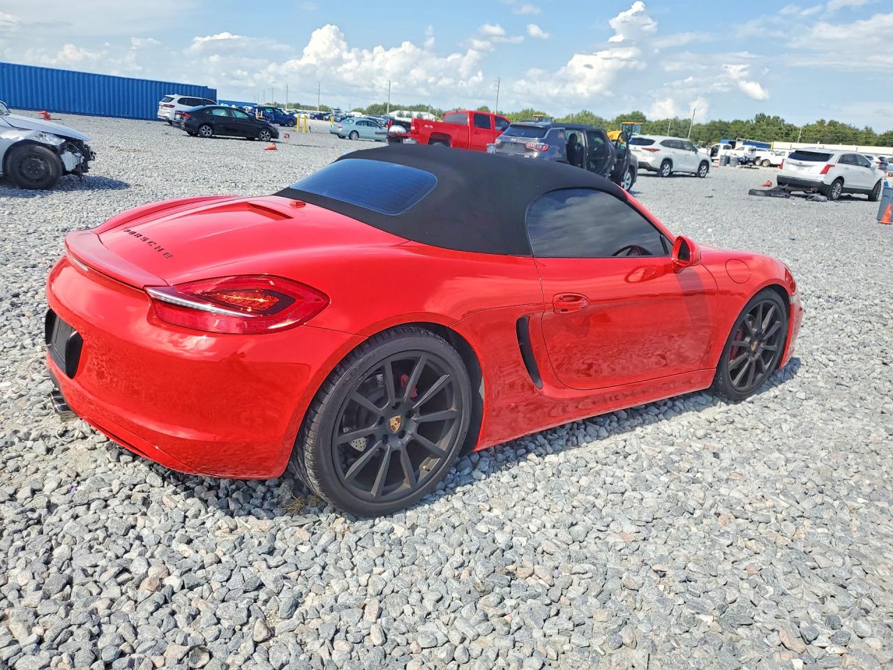 2013 Porsche Boxster S Red vin: WP0CB2A88DS133574