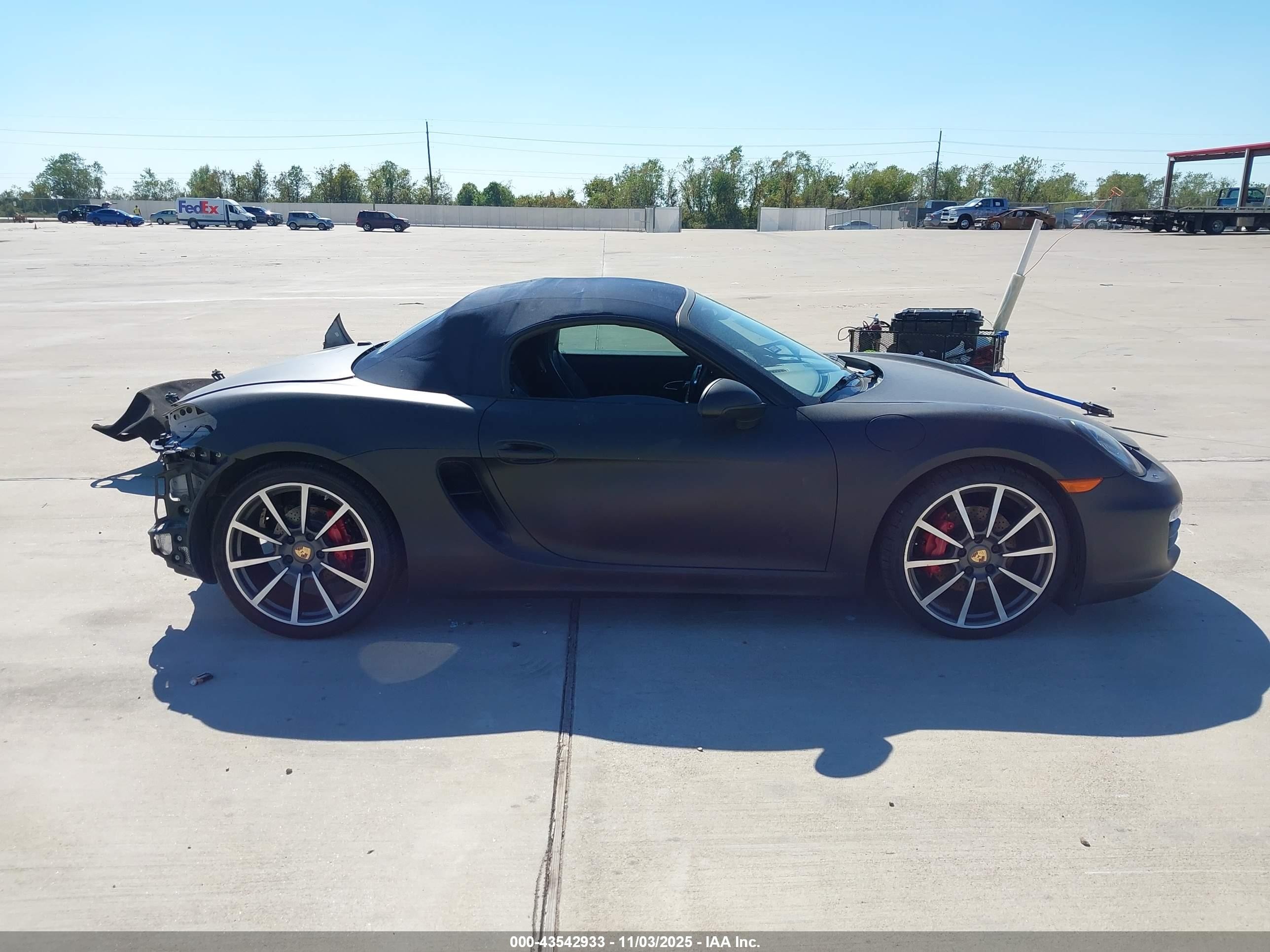 2014 Porsche Boxster S Black vin: WP0CB2A89EK140549