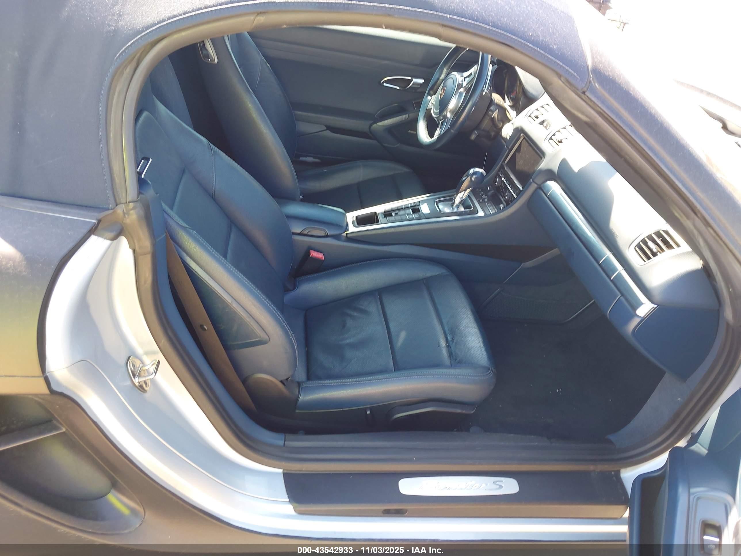 2014 Porsche Boxster S Black vin: WP0CB2A89EK140549