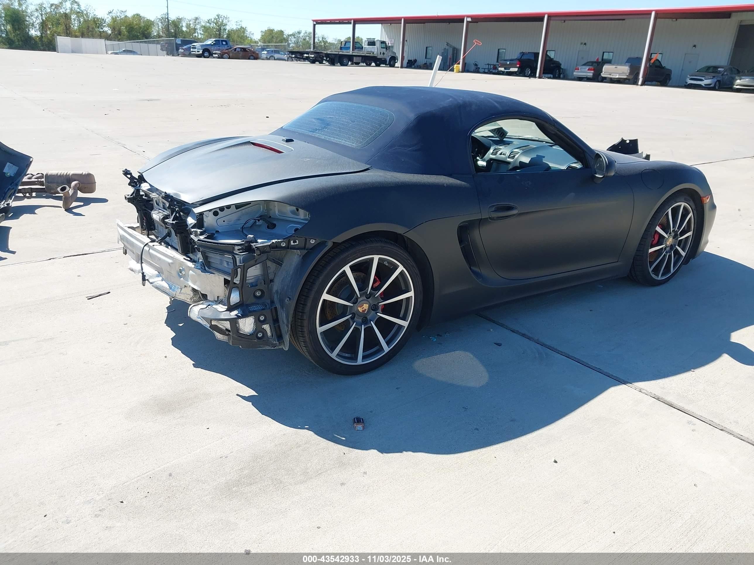 2014 Porsche Boxster S Black vin: WP0CB2A89EK140549