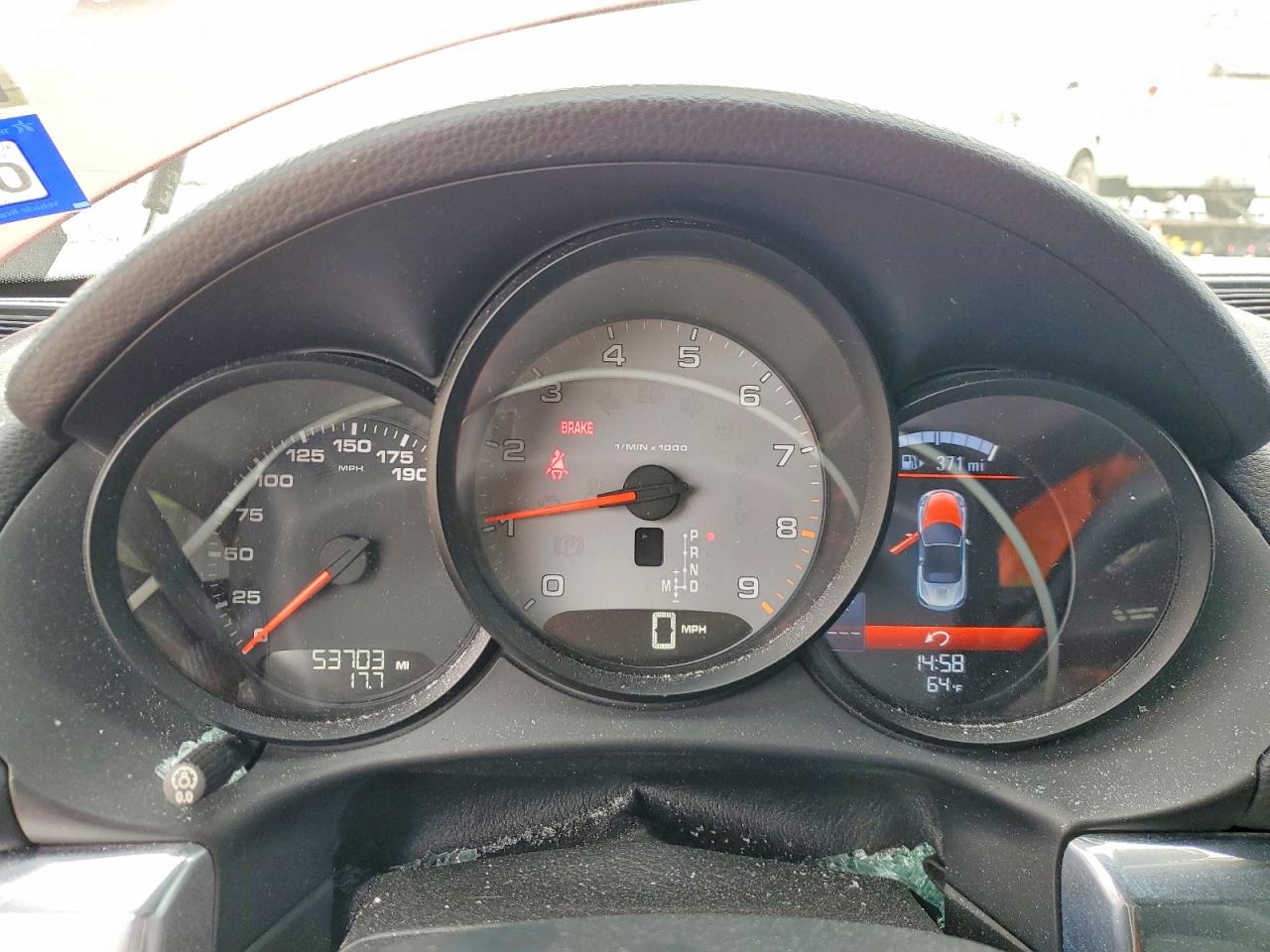 2014 Porsche Boxster S Red vin: WP0CB2A89ES140499