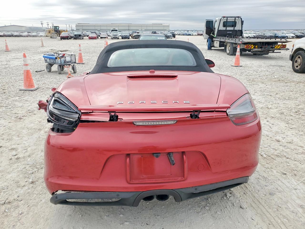2014 Porsche Boxster S Red vin: WP0CB2A89ES140499