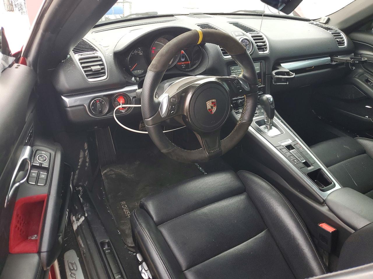 2014 Porsche Boxster S Red vin: WP0CB2A89ES140499