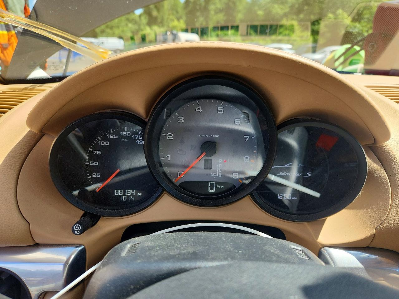 2013 Porsche Boxster S Brown vin: WP0CB2A8XDS133253