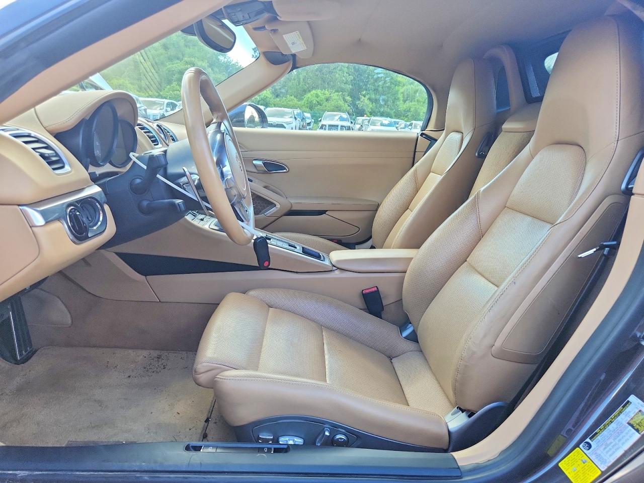 2013 Porsche Boxster S Brown vin: WP0CB2A8XDS133253