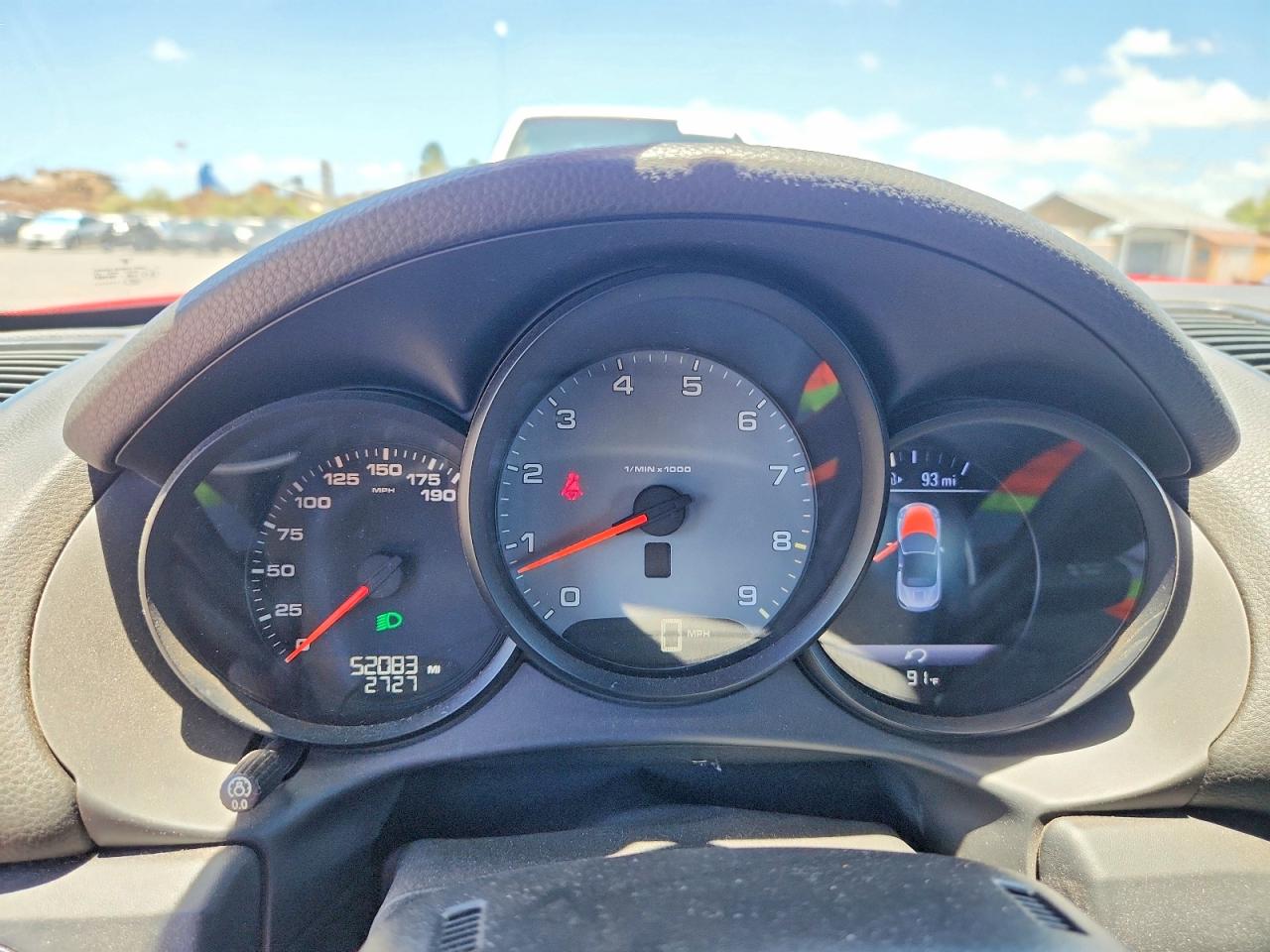 2015 Porsche Boxster S Красный vin: WP0CB2A8XFS140061
