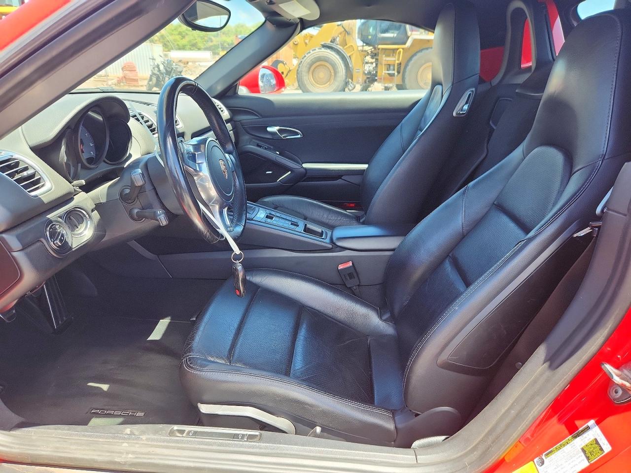 2015 Porsche Boxster S Красный vin: WP0CB2A8XFS140061