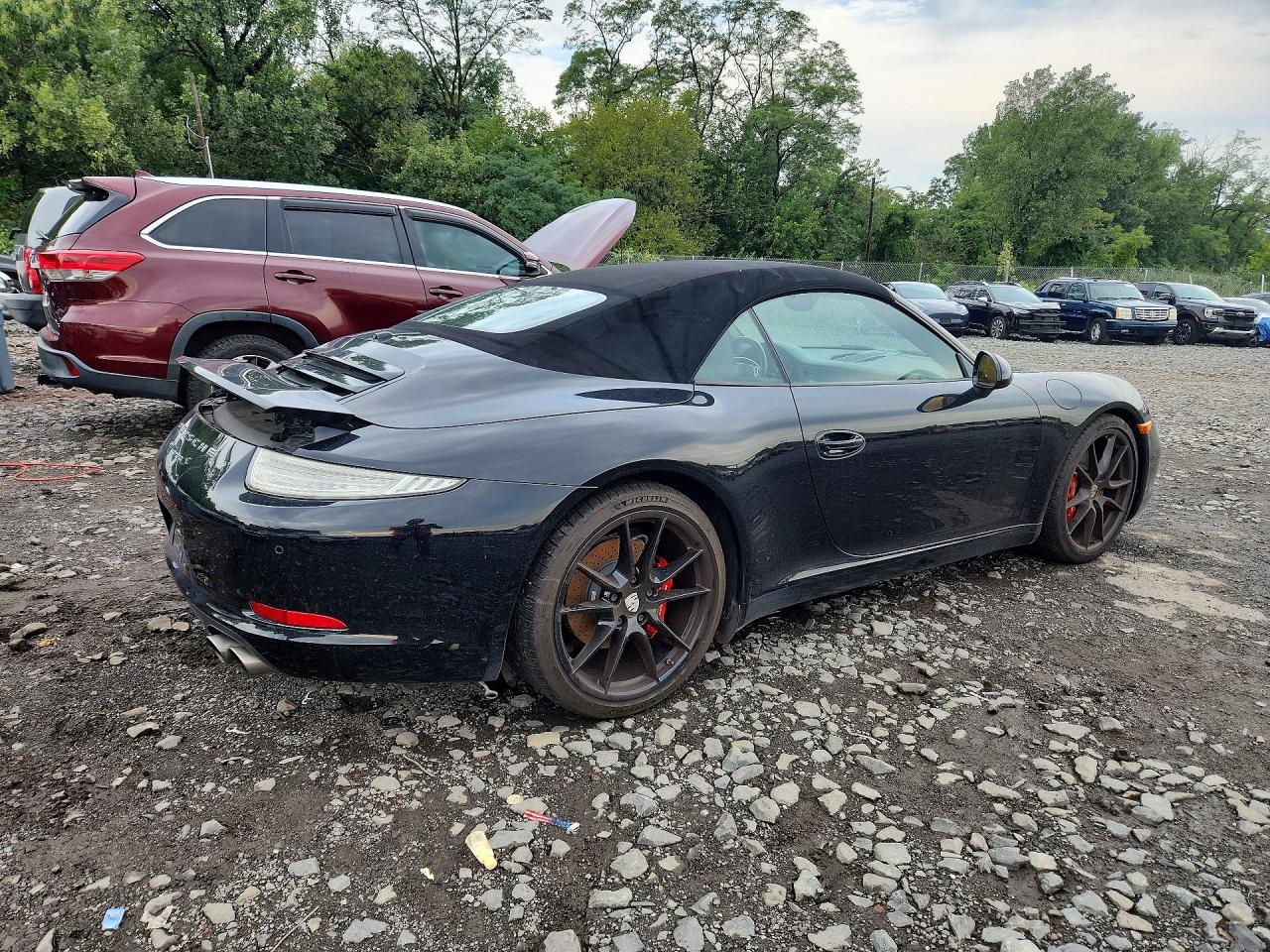 2012 Porsche 911 Carrera S Black vin: WP0CB2A90CS154507
