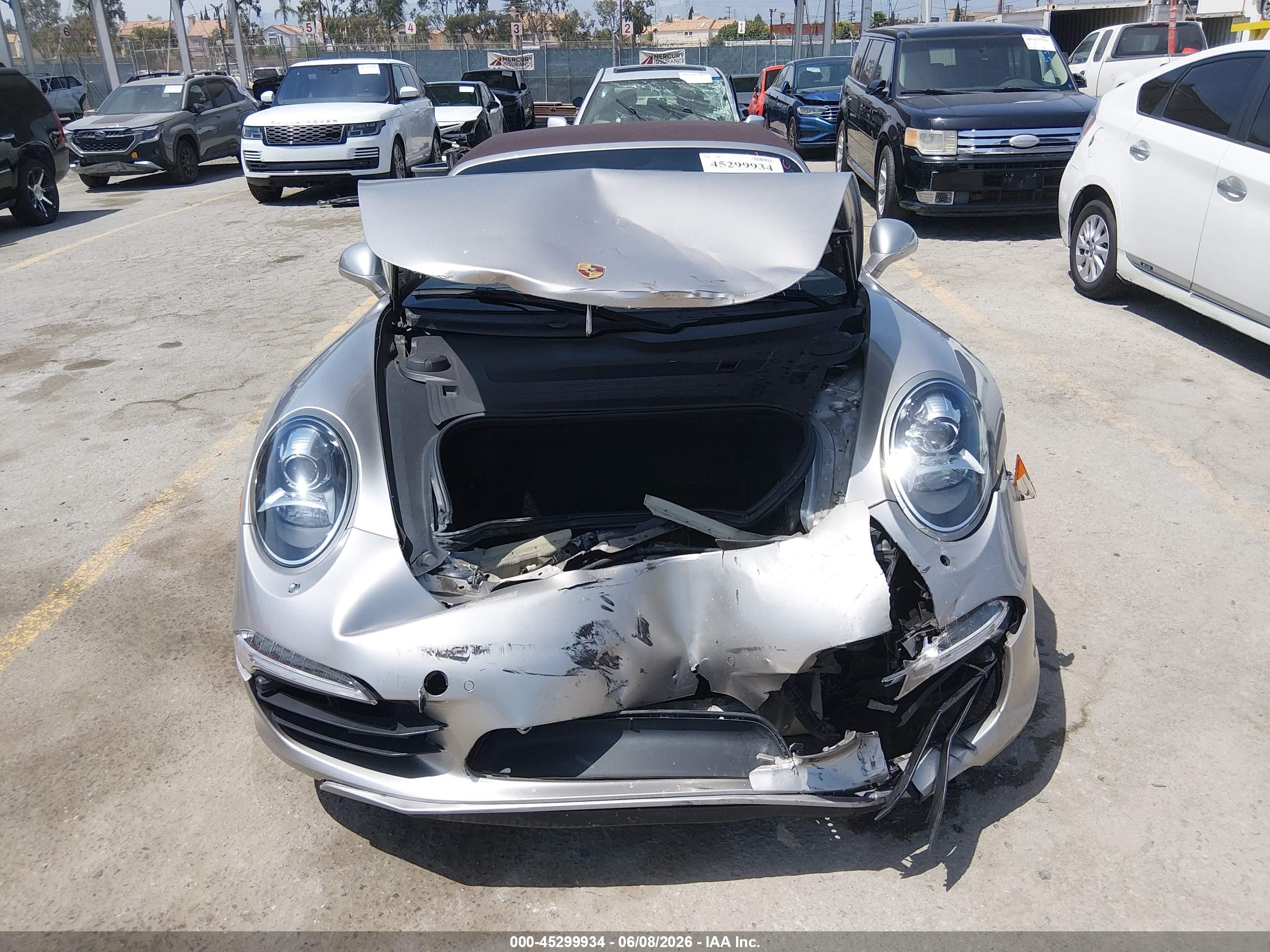 2013 Porsche 911 Carrera S Silver vin: WP0CB2A90DS154282