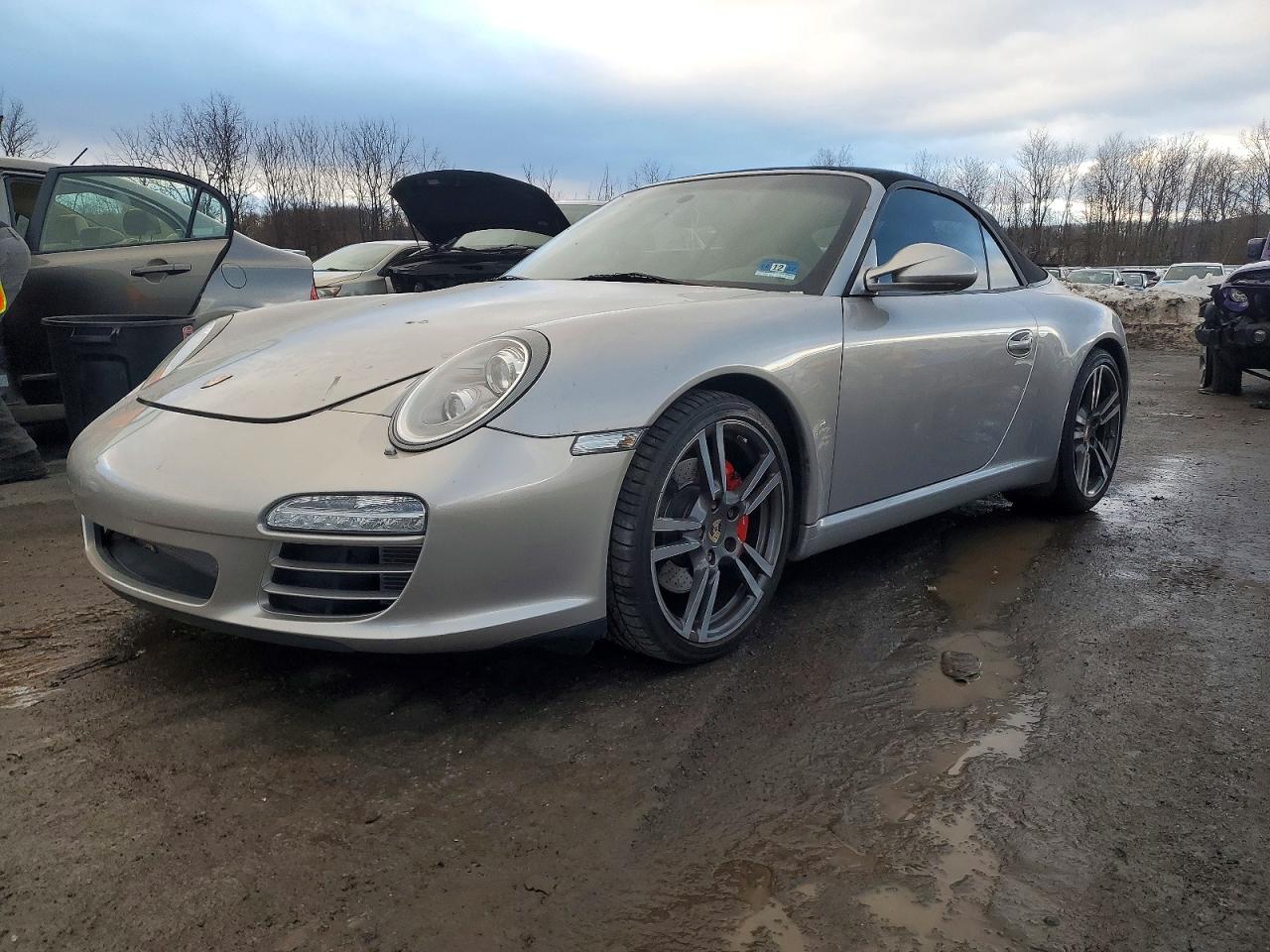 2011 Porsche 911 Carrera S Серебряный vin: WP0CB2A91BS754502