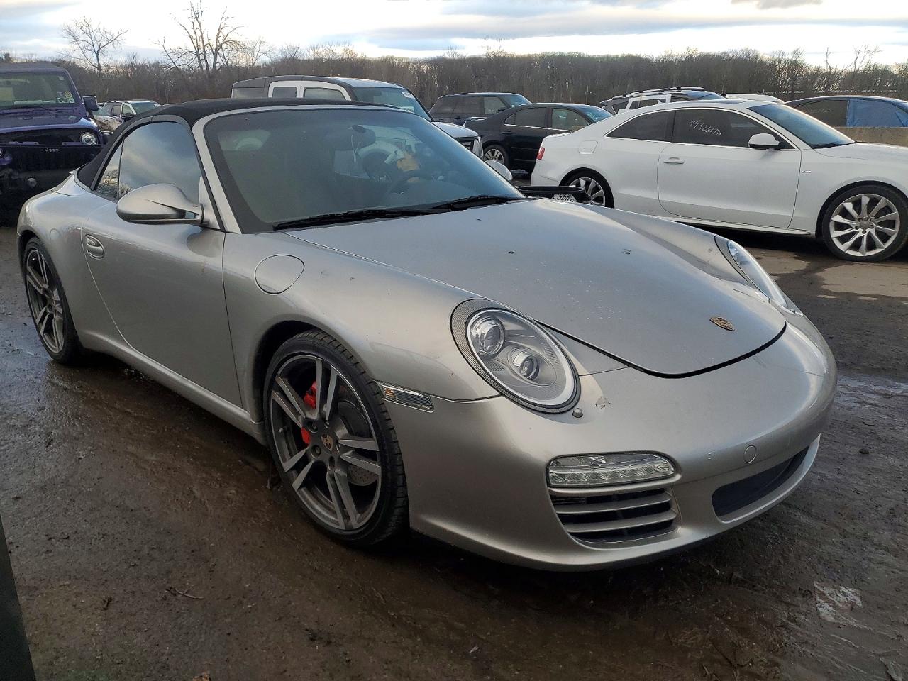 2011 Porsche 911 Carrera S Серебряный vin: WP0CB2A91BS754502