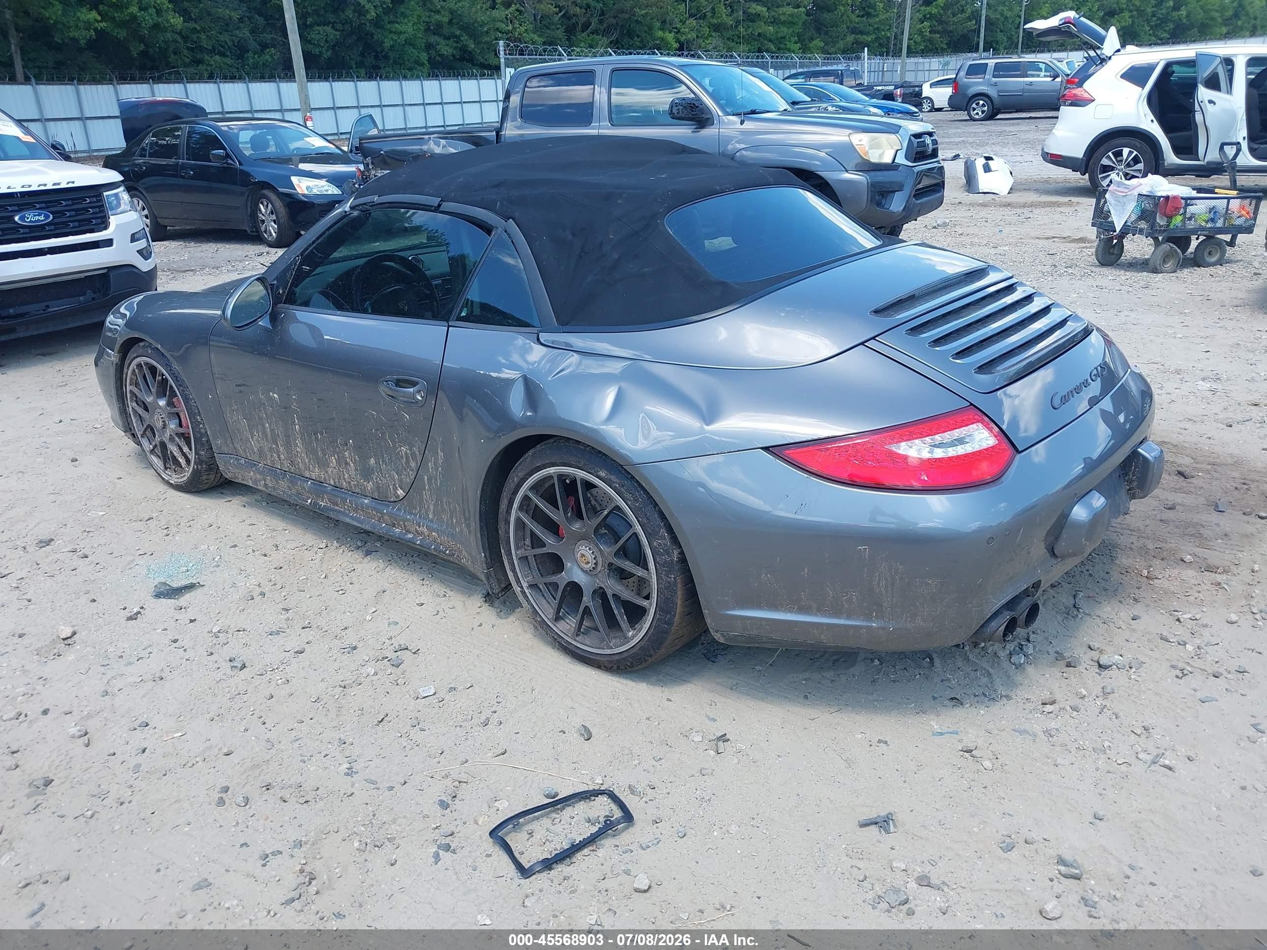 2012 Porsche 911 Carrera 4 Gts/carrera 4s/carrera Gts/carrera S Gray vin: WP0CB2A92CS754333