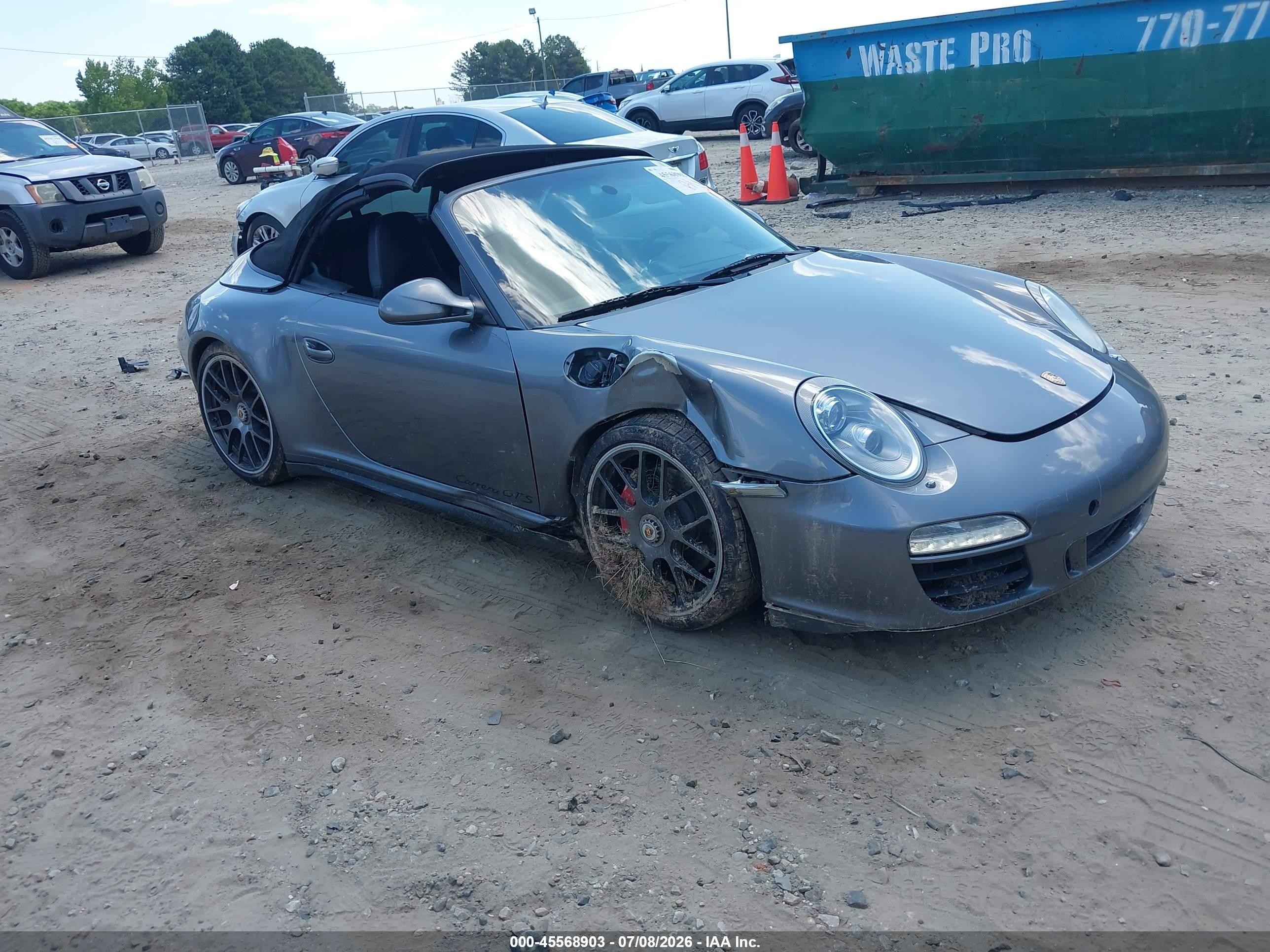 2012 Porsche 911 Carrera 4 Gts/carrera 4s/carrera Gts/carrera S Gray vin: WP0CB2A92CS754333