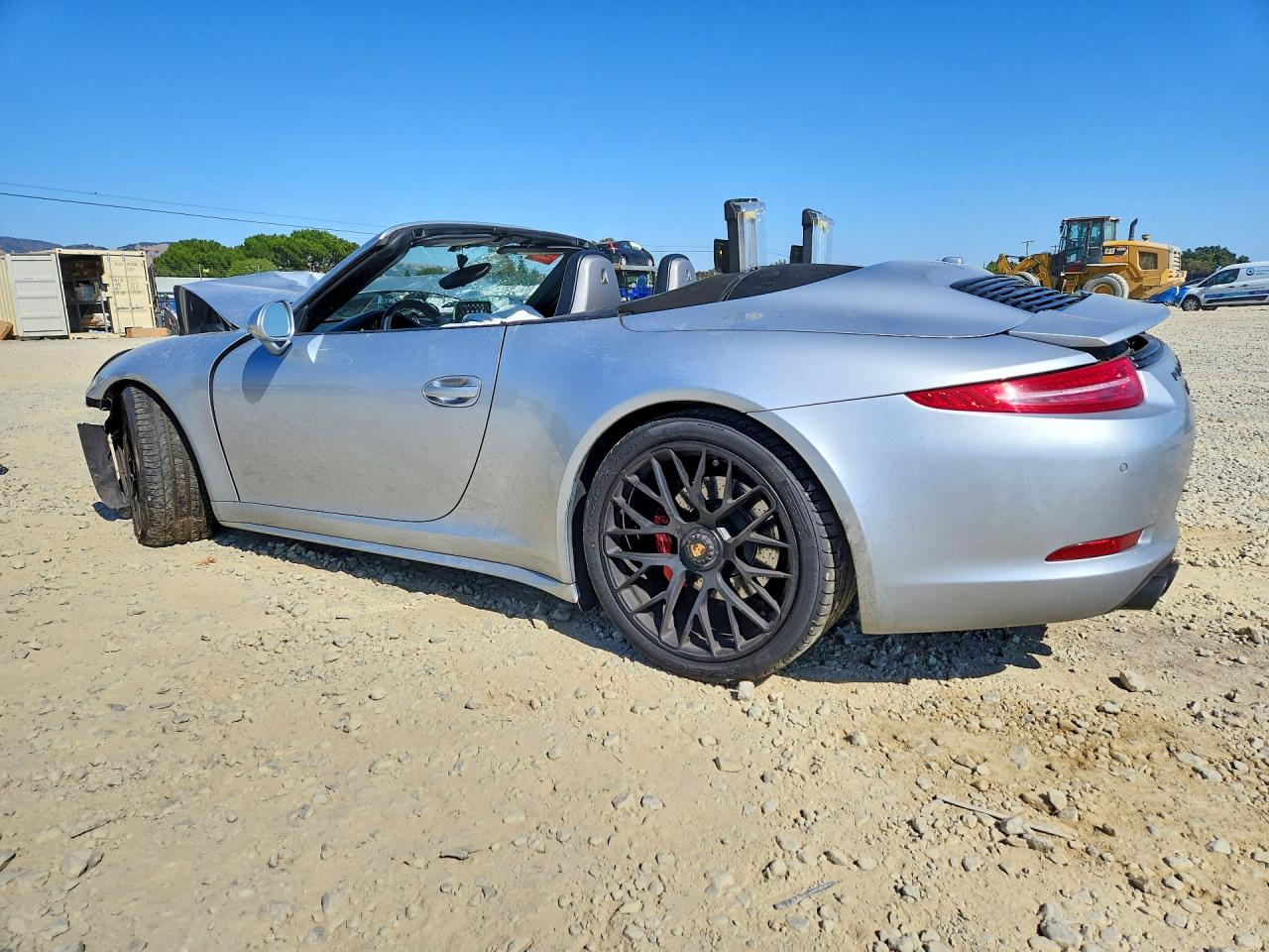 2015 Porsche 911 Silver vin: WP0CB2A92FS154500