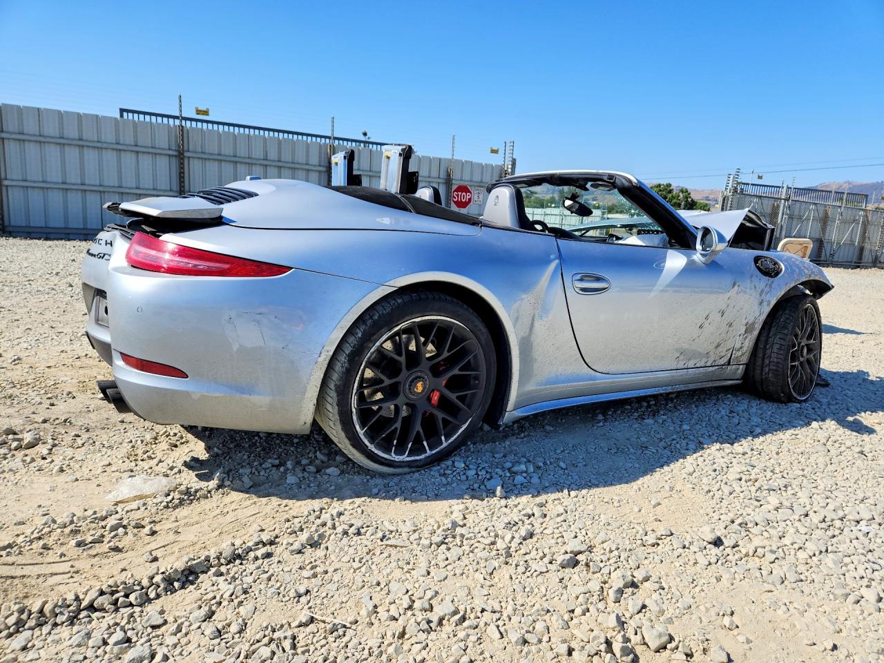 2015 Porsche 911 Silver vin: WP0CB2A92FS154500